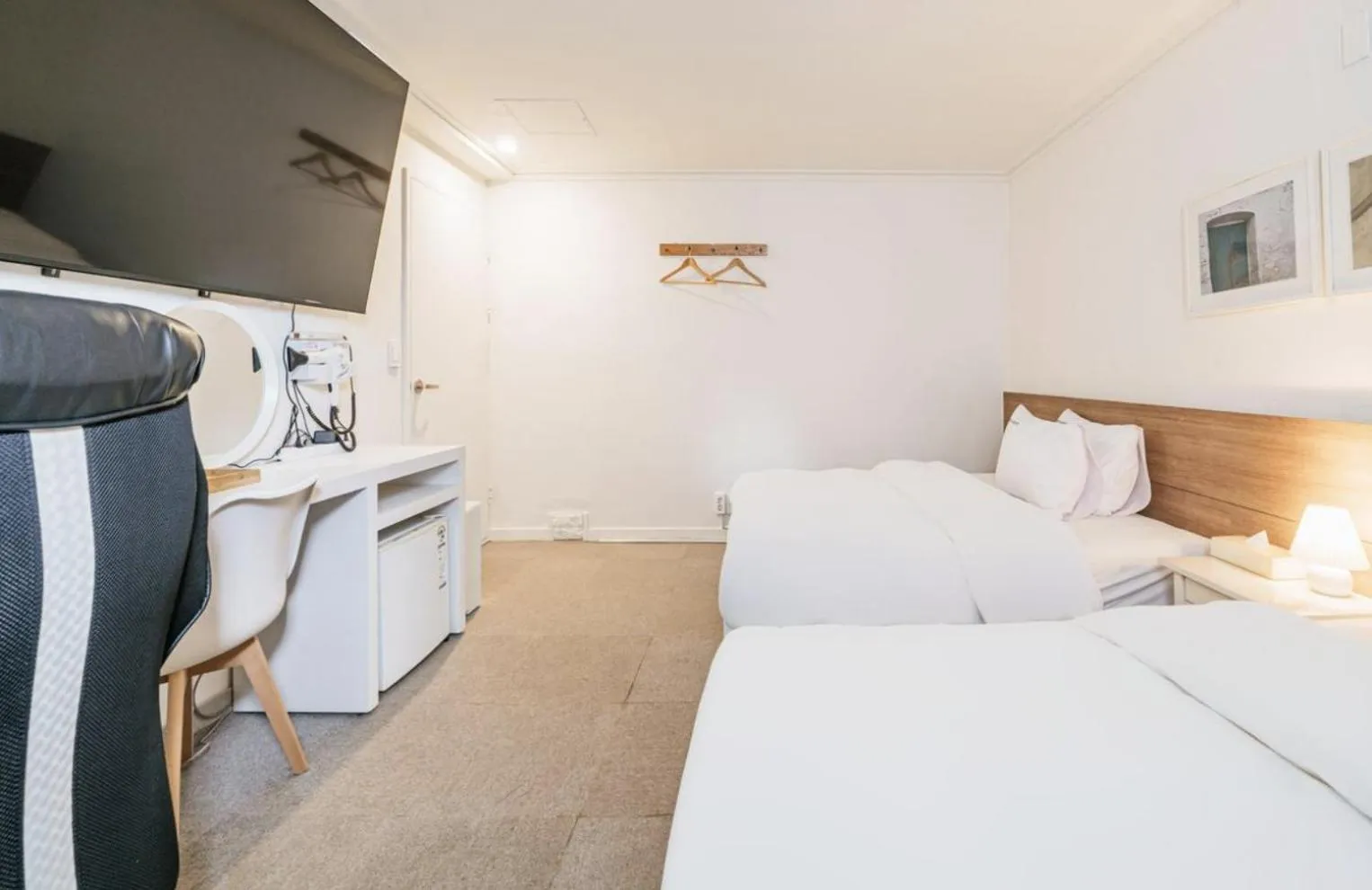 Bed in Gaon J Stay Hotel