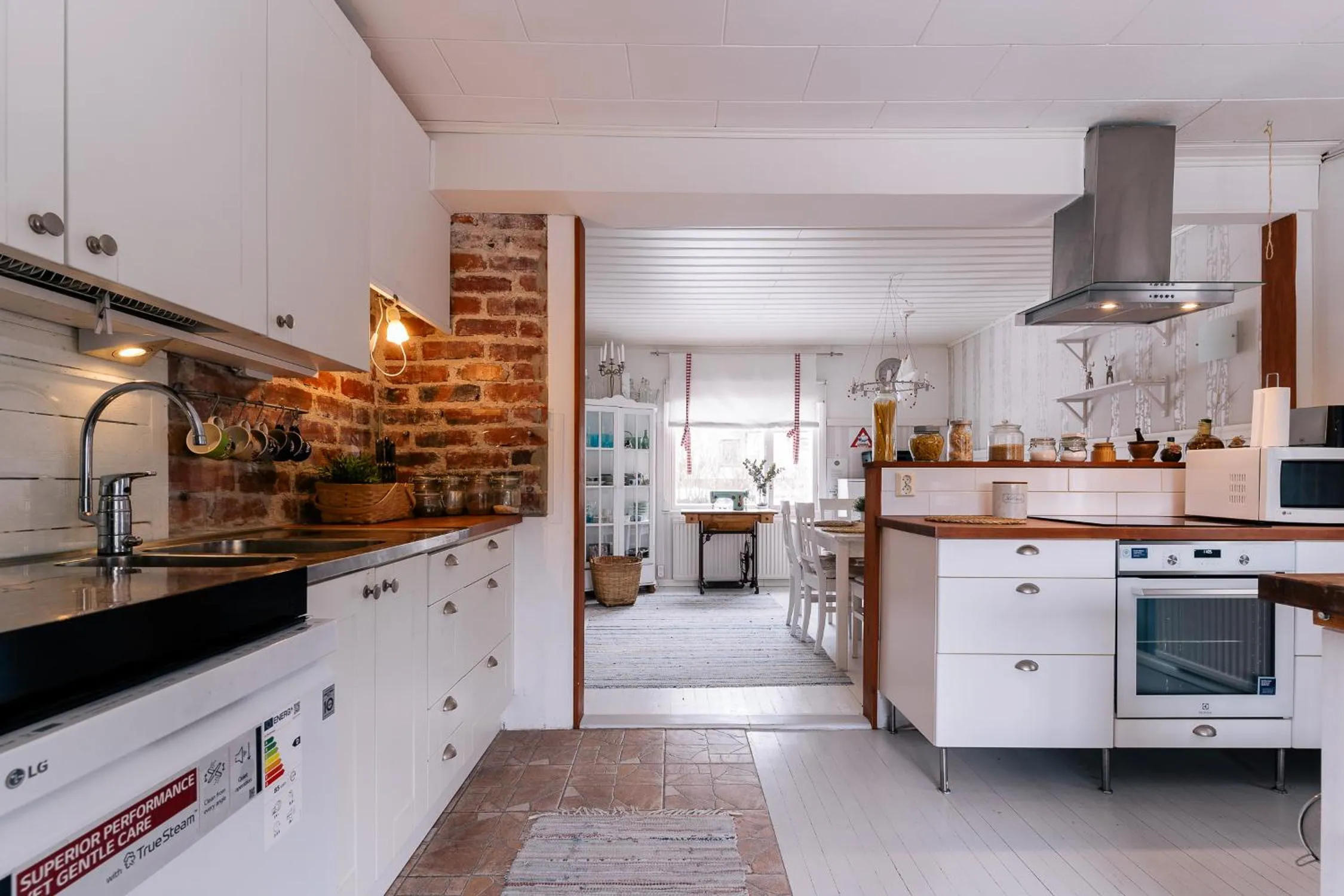 kitchen in Villa Virpi