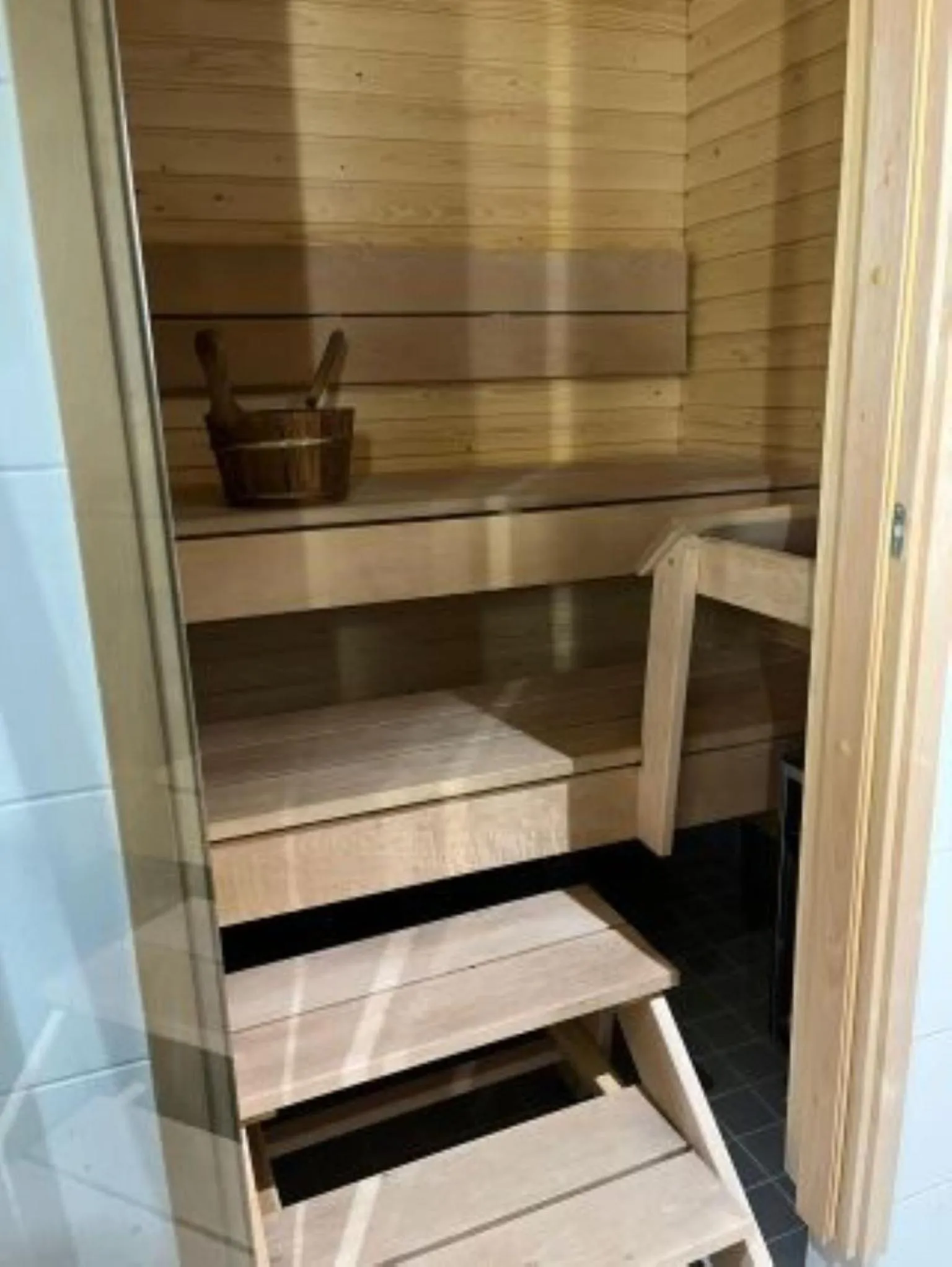 Sauna in Villa Virpi