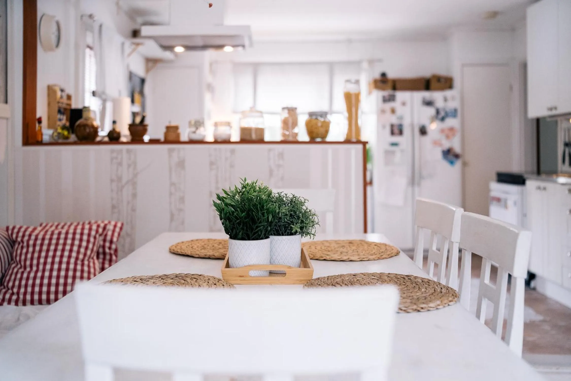 Dining area in Villa Virpi