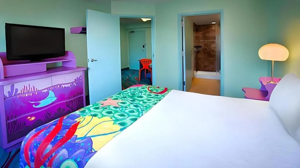 Bed in Disney's Art Of Animation Resort