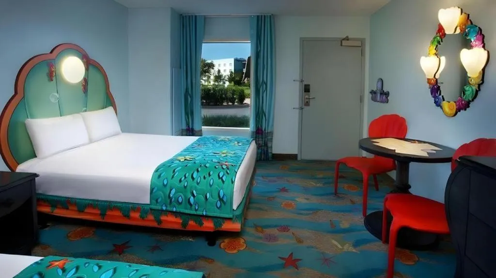 Bed in Disney's Art Of Animation Resort
