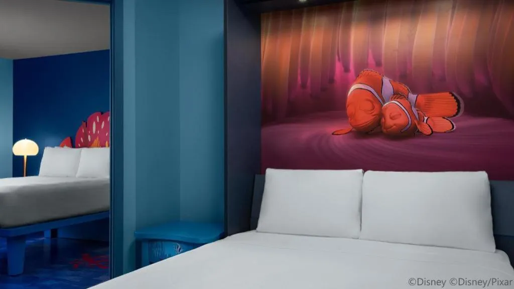 Bed in Disney's Art Of Animation Resort