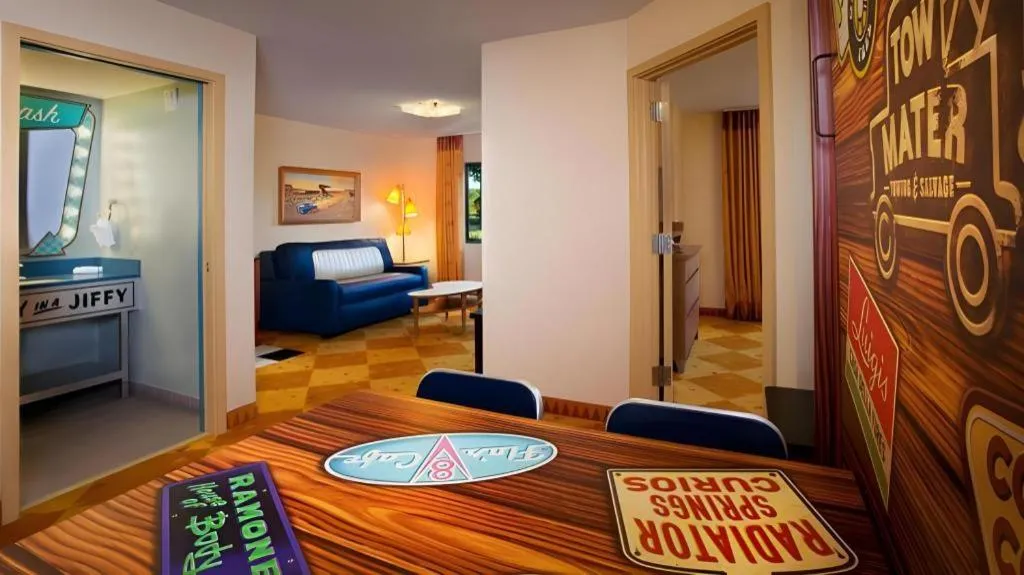 Bed in Disney's Art Of Animation Resort
