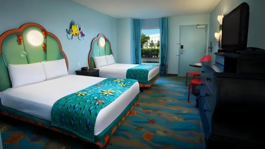 Bed in Disney's Art Of Animation Resort