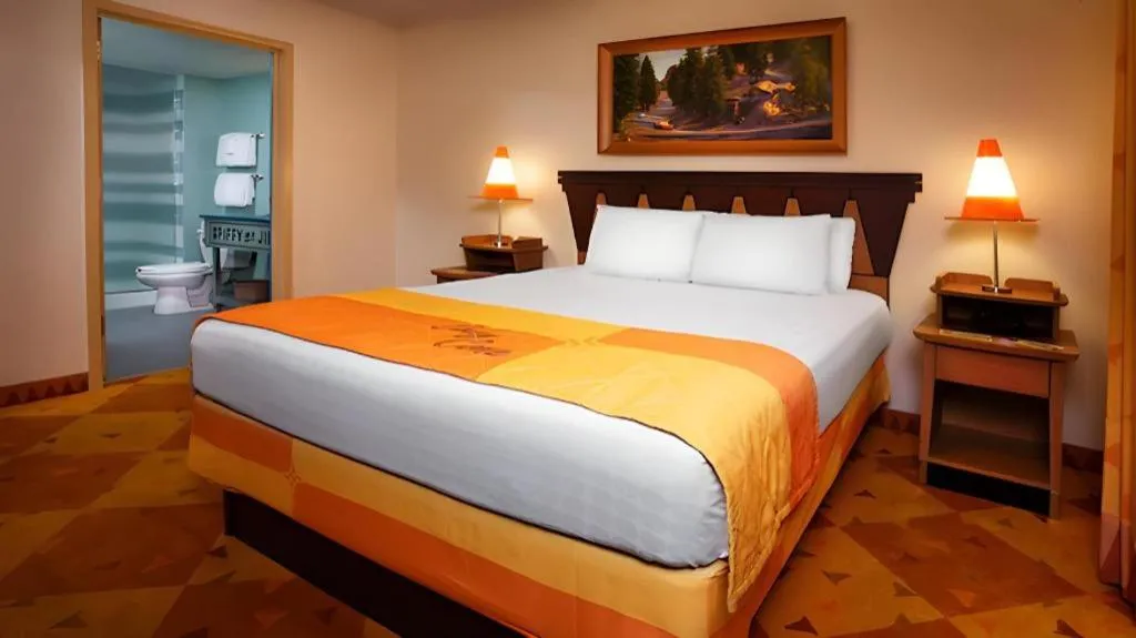 Bed in Disney's Art Of Animation Resort