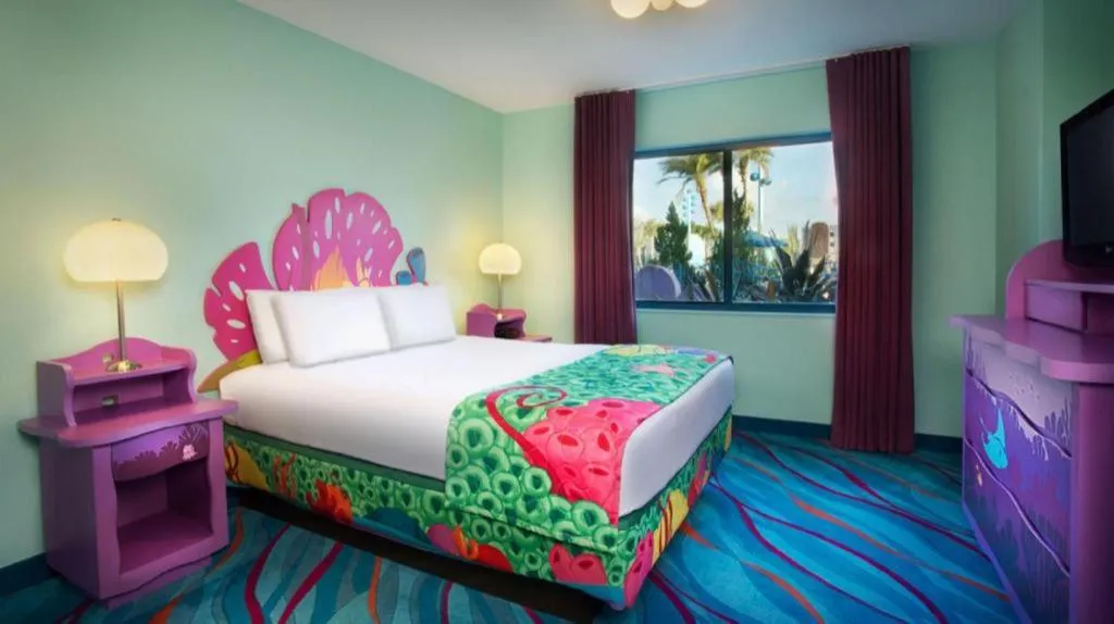 Bed in Disney's Art Of Animation Resort