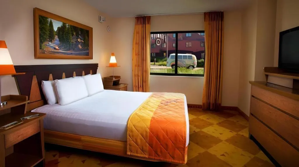 Bed in Disney's Art Of Animation Resort