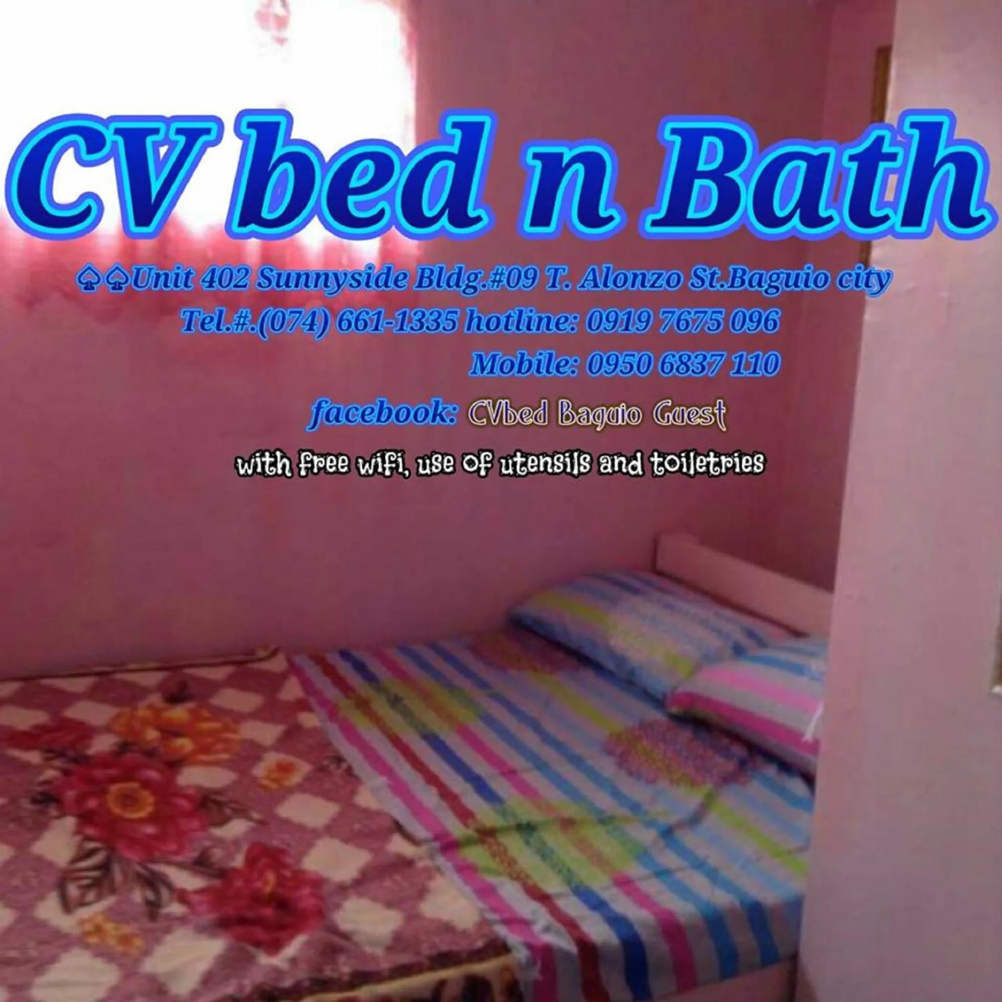 Property logo or sign, Bed in CV Bed n Bath
