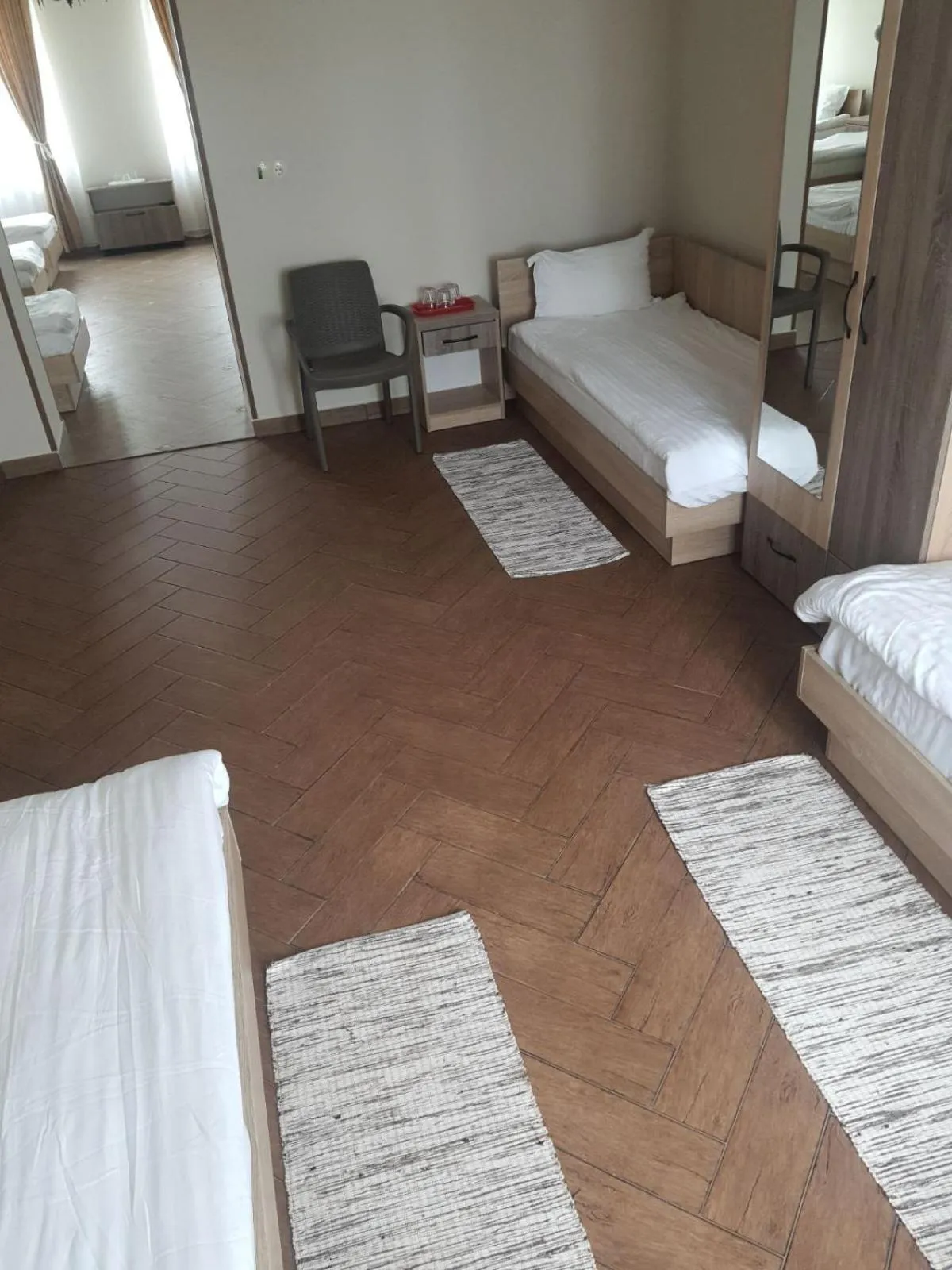 Bed in Tulipan Hotel Aquapark