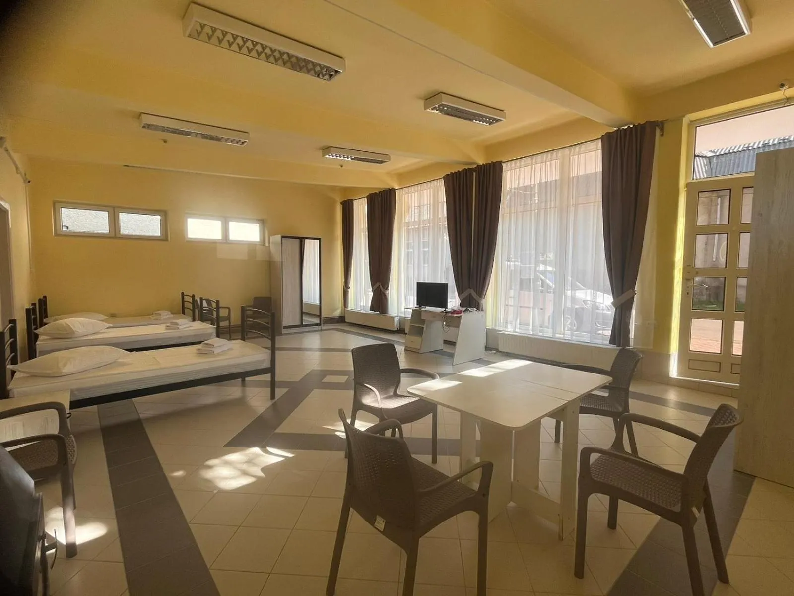 Bed in Tulipan Hotel Aquapark