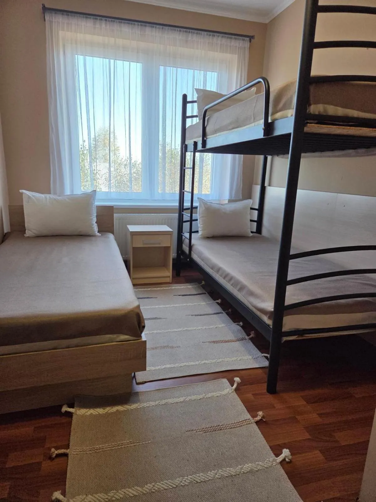 Bed in Tulipan Hotel Aquapark