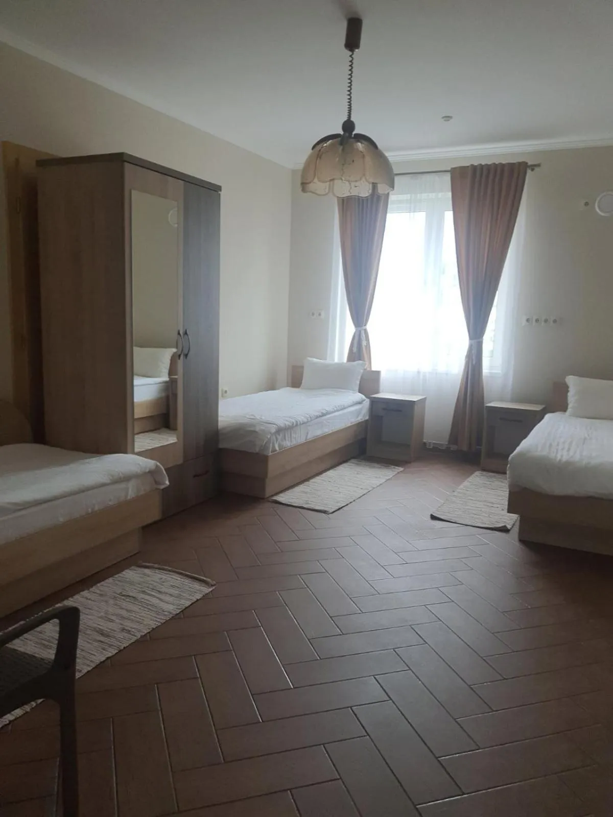 Bed in Tulipan Hotel Aquapark