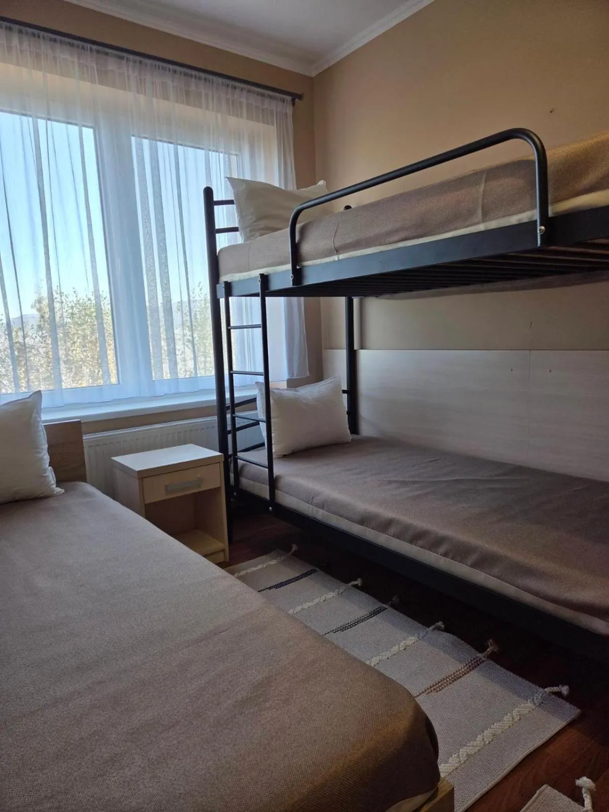 Bed in Tulipan Hotel Aquapark