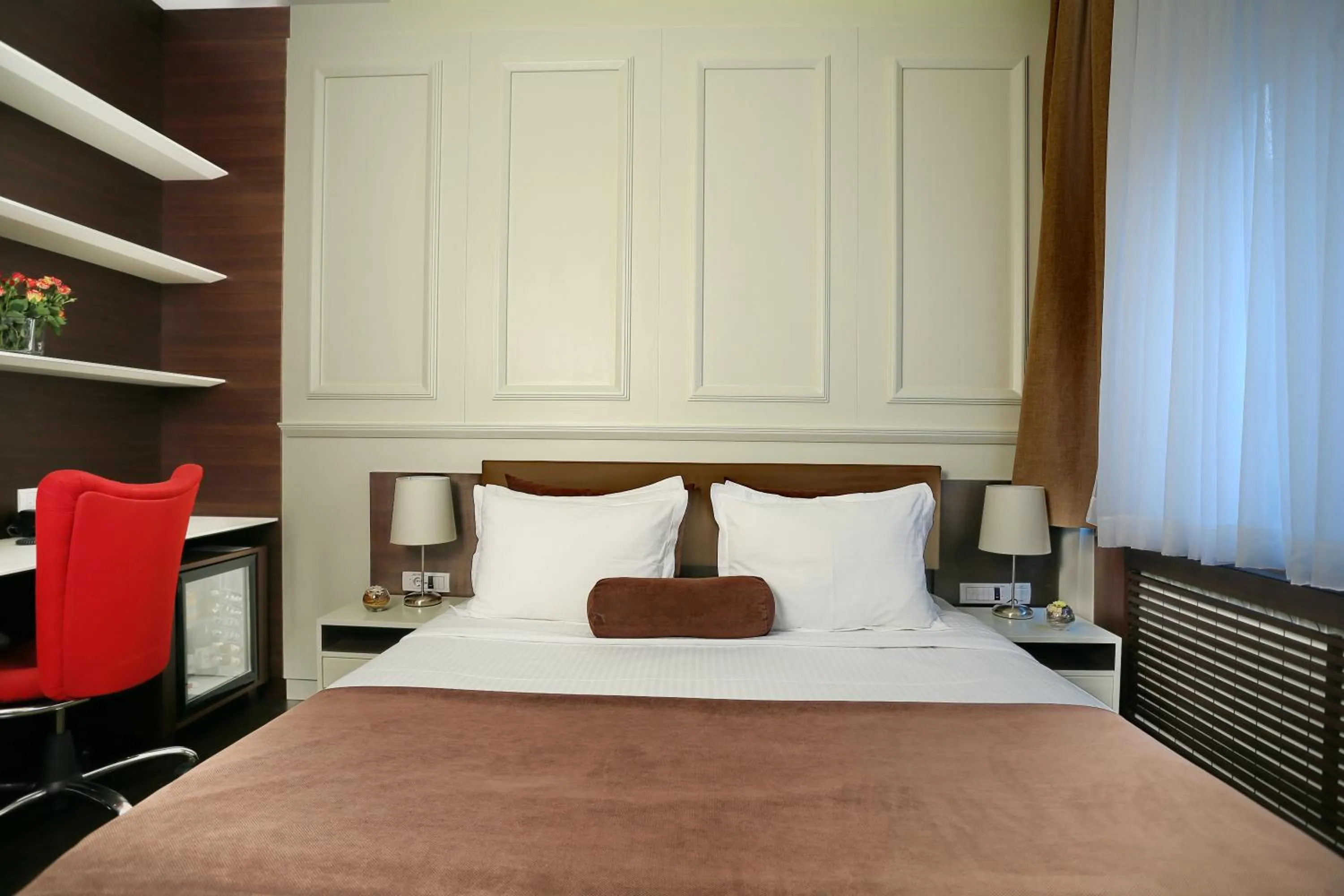 Bed in Belgreat Premium Suites