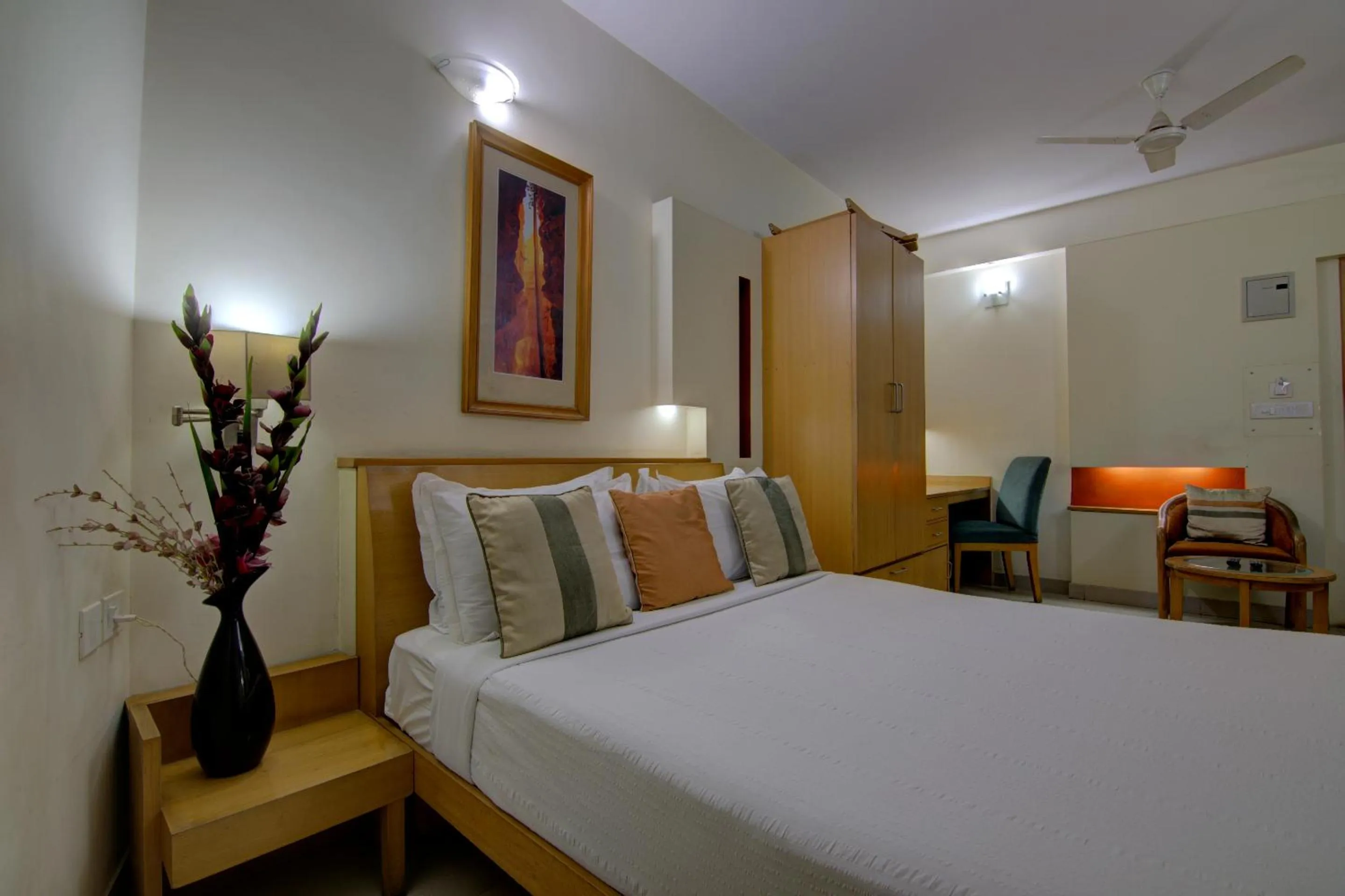 Bed in Tristar Serviced Apartments