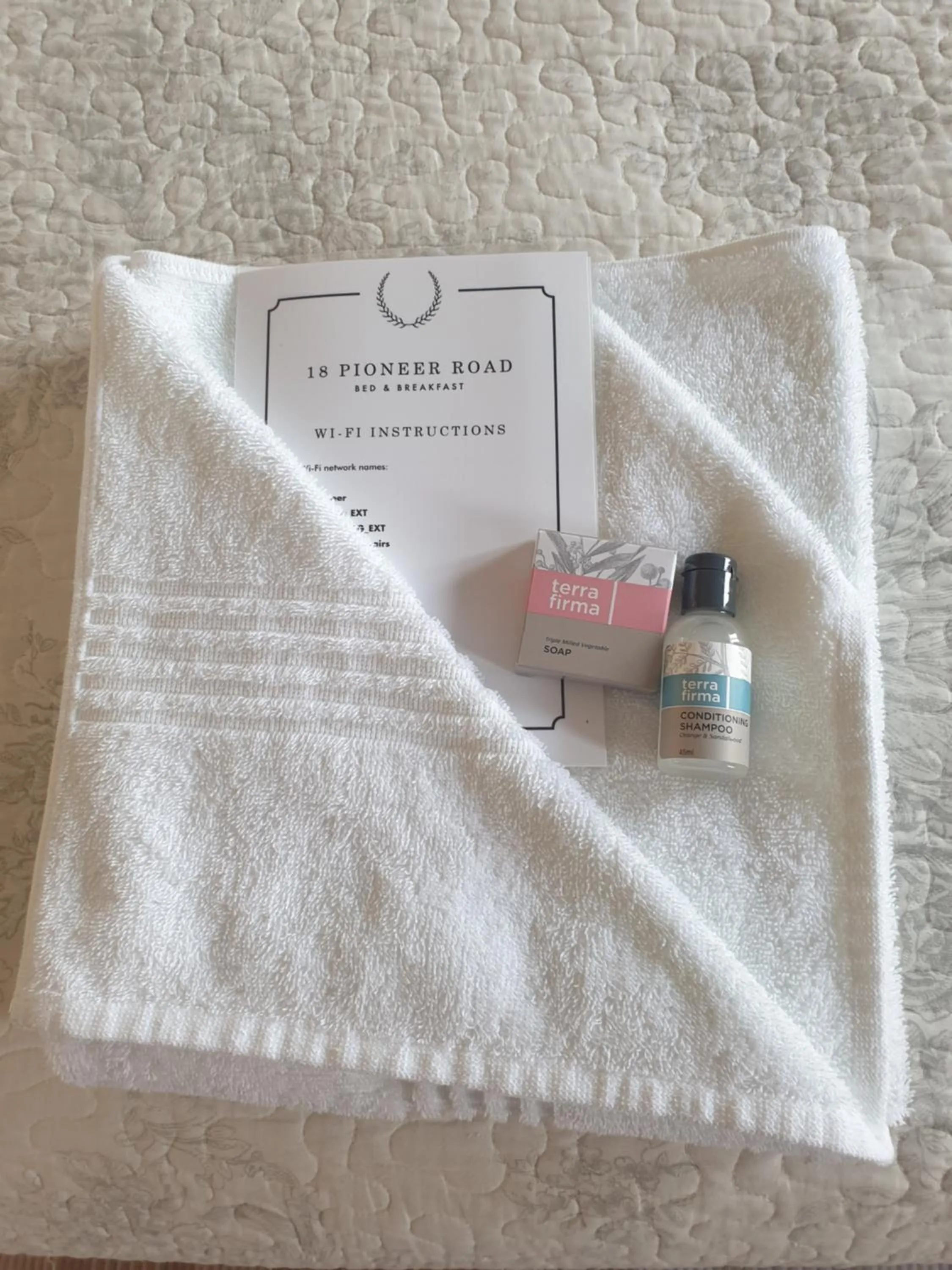 towels in 18 Pioneer BnB