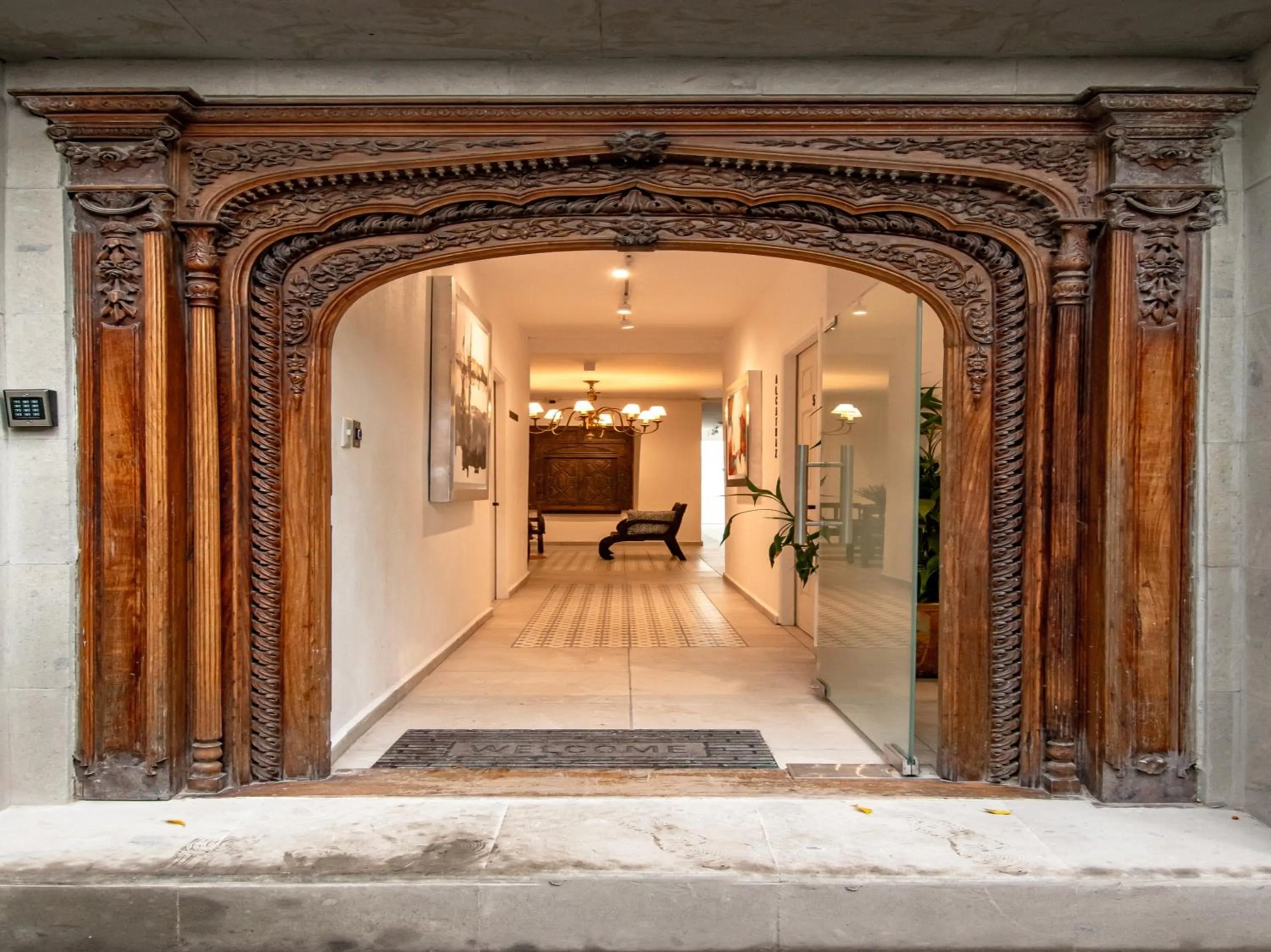 Lobby or reception in Collection O Hotel Lavanda Anzures