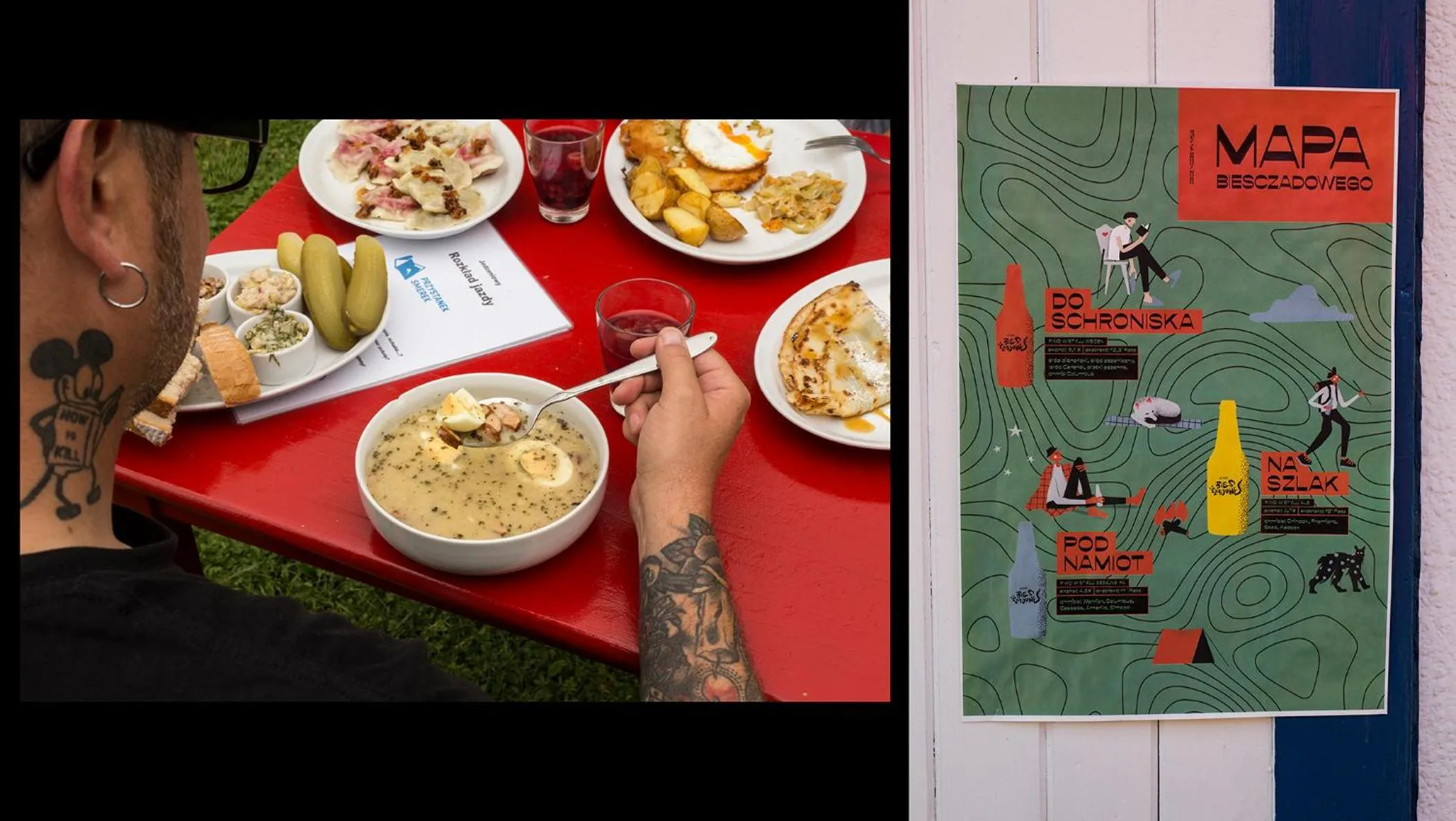 Lunch in Przystanek Smerek