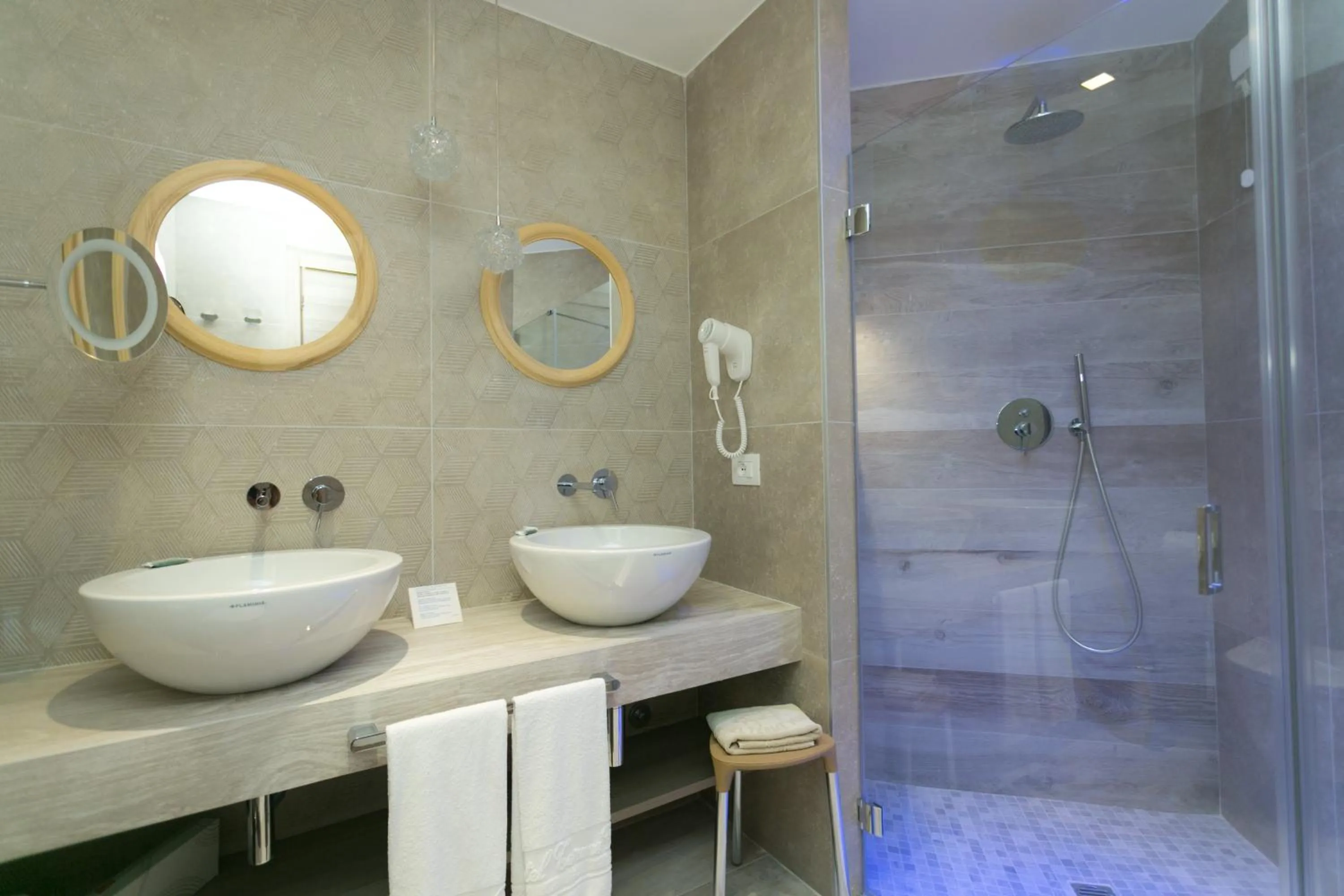 Bathroom in Hotel Terme Abano Verdi