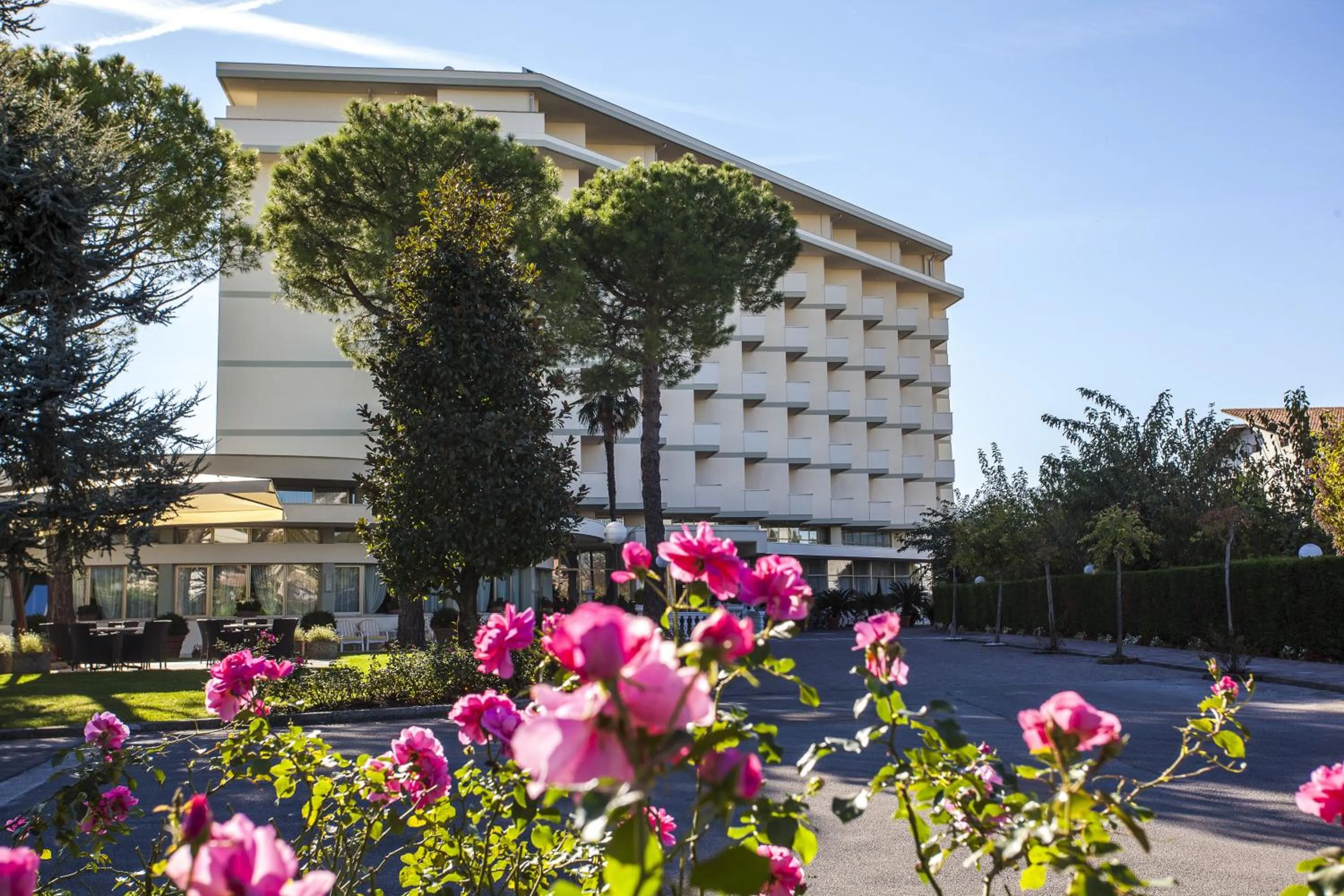 Facade/entrance in Hotel Terme Abano Verdi
