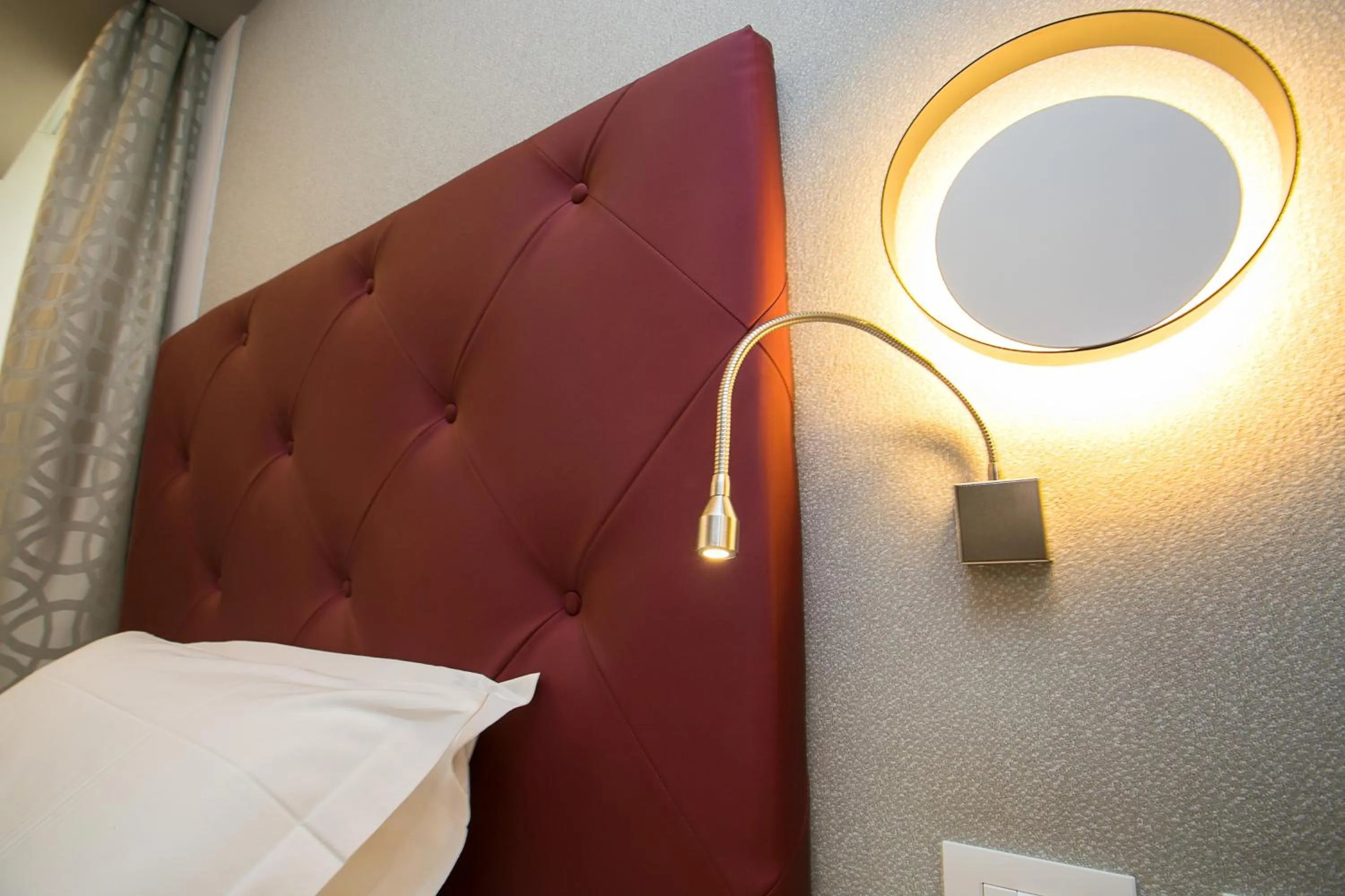 Decorative detail, Bed in Hotel Terme Abano Verdi