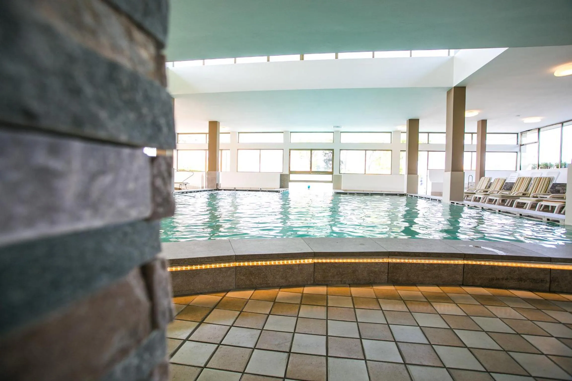 Hot Spring Bath in Hotel Terme Abano Verdi