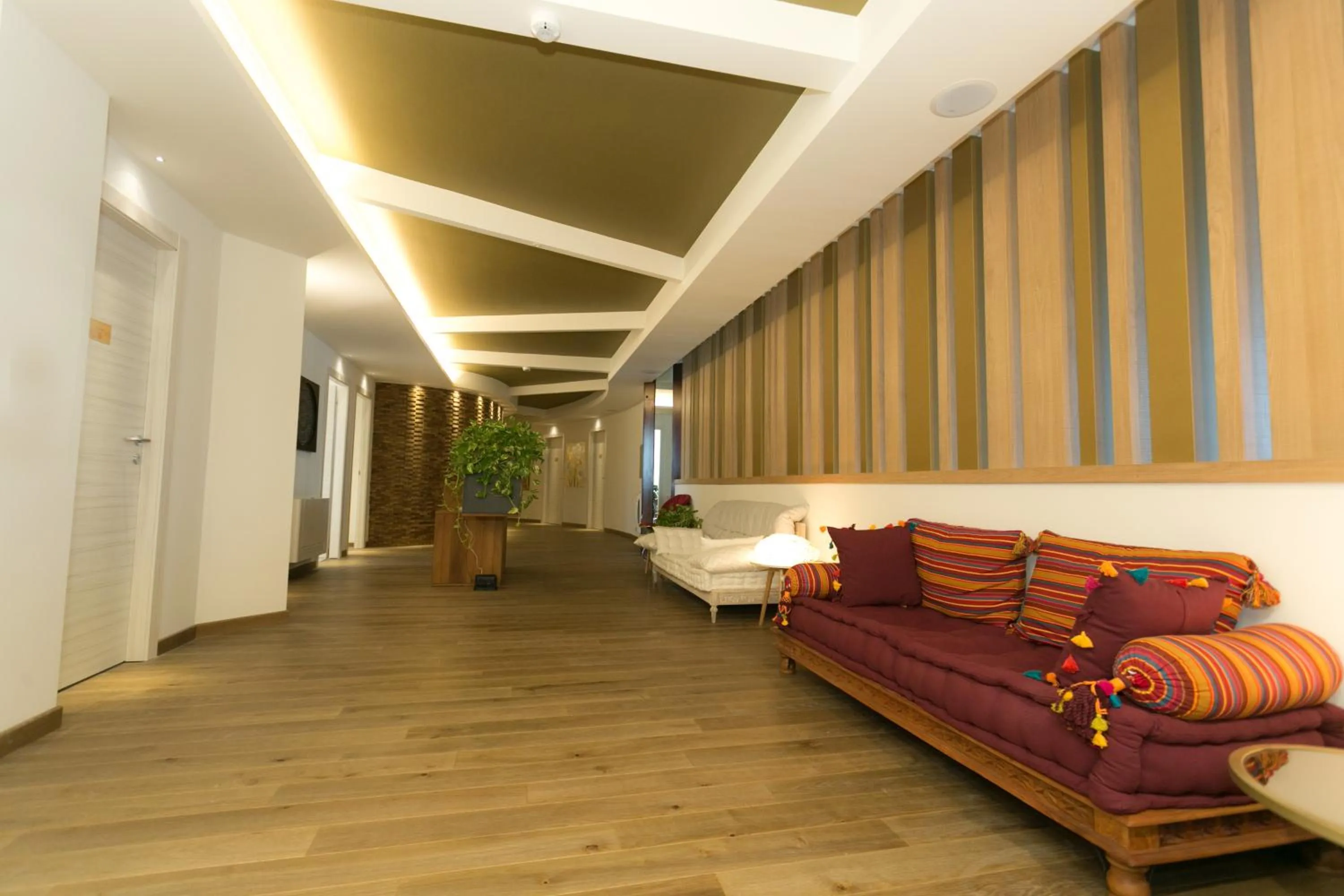 Lobby or reception in Hotel Terme Abano Verdi