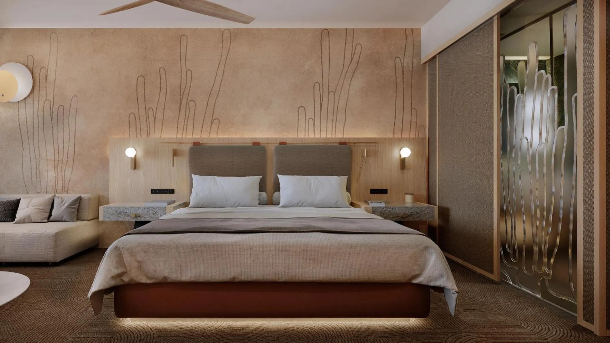 Superior Suite with Sea View in Secrets Baby Beach Aruba Adults Only