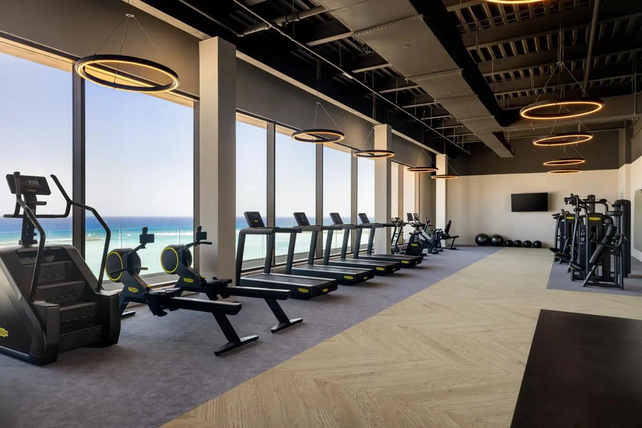Fitness centre/facilities in Secrets Baby Beach Aruba Adults Only
