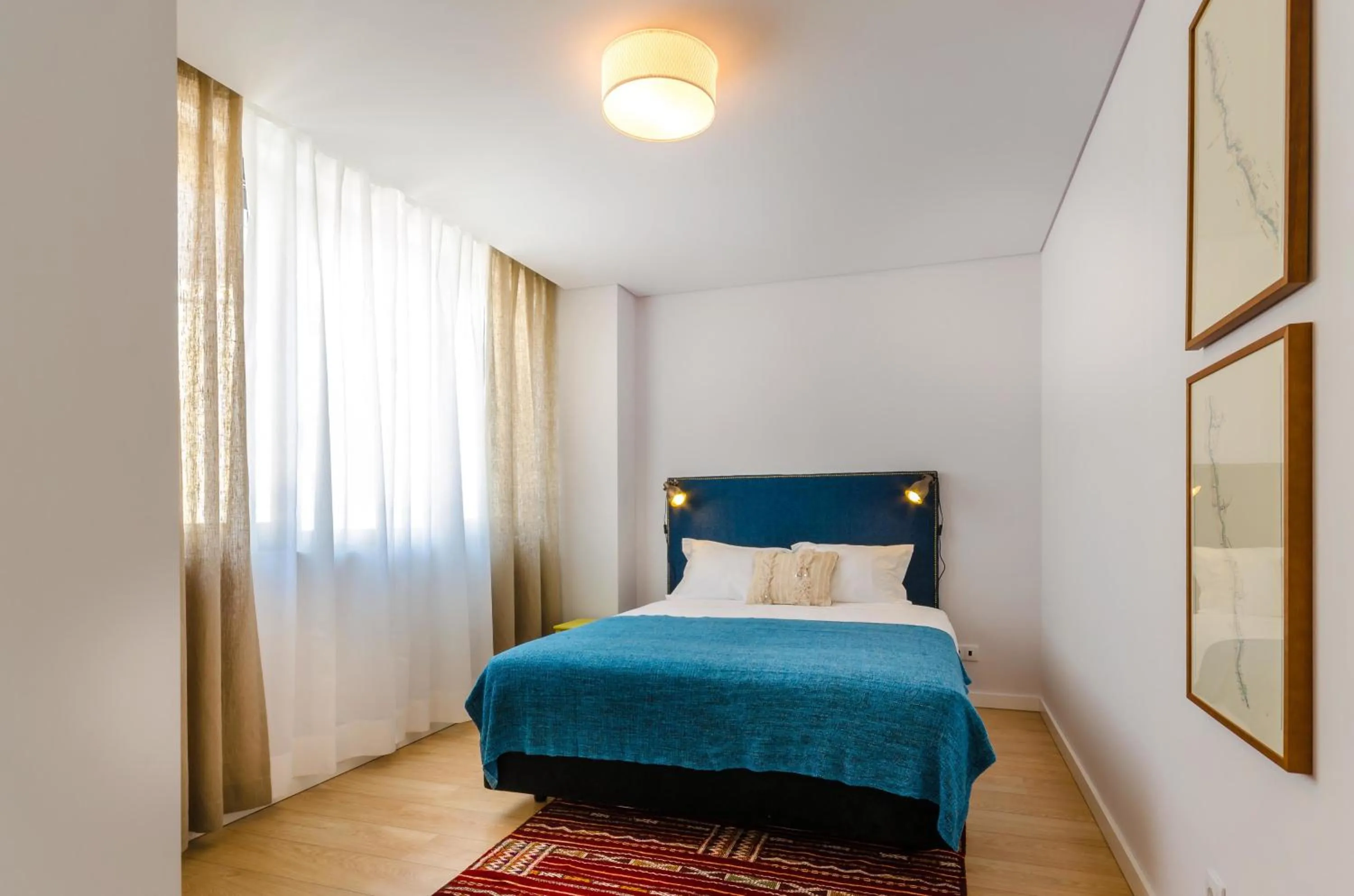 Bedroom, Bed in Lisbon Serviced Apartments - Liberdade