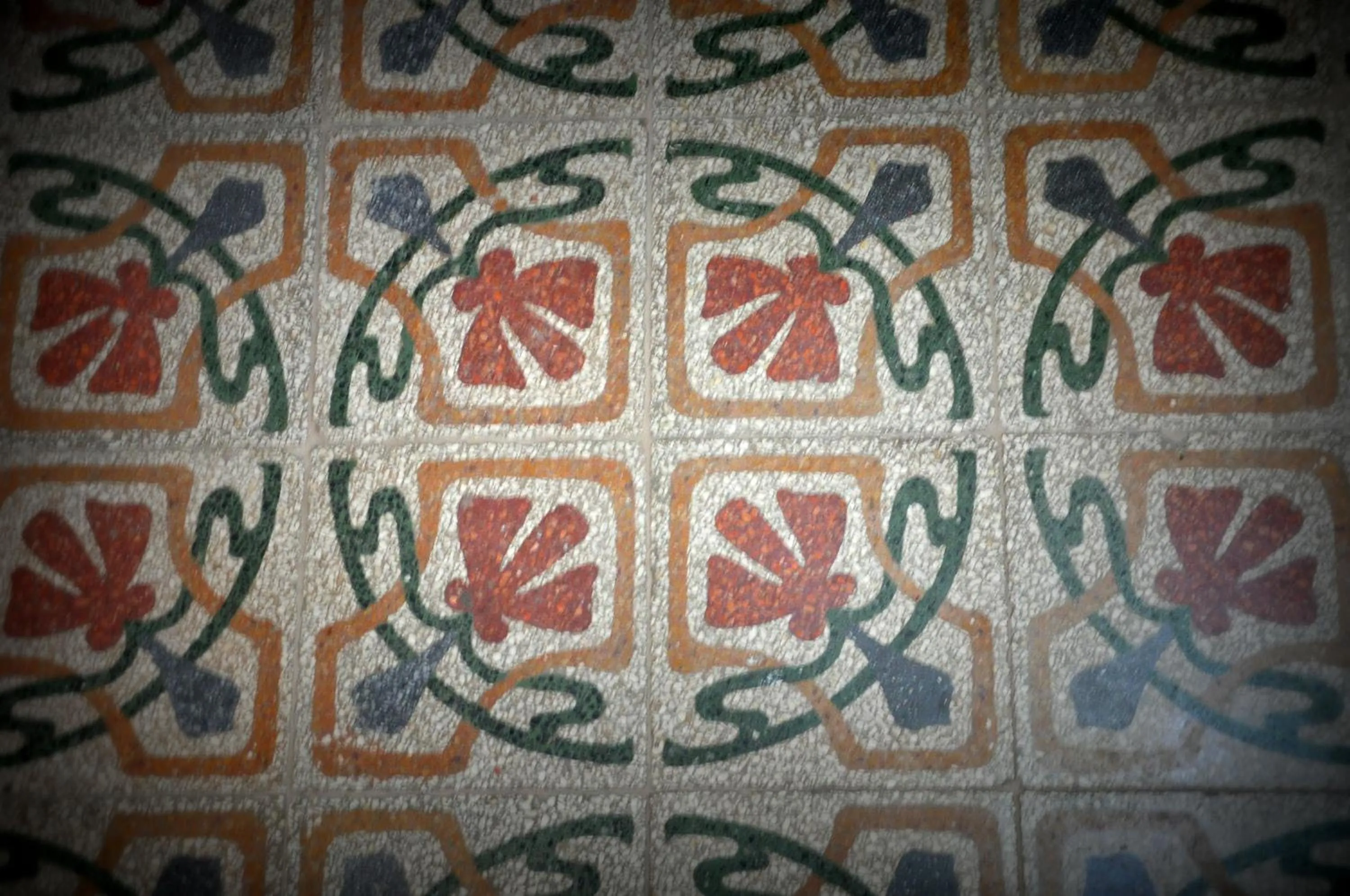 Decorative detail in La Dimora dell' Architetto