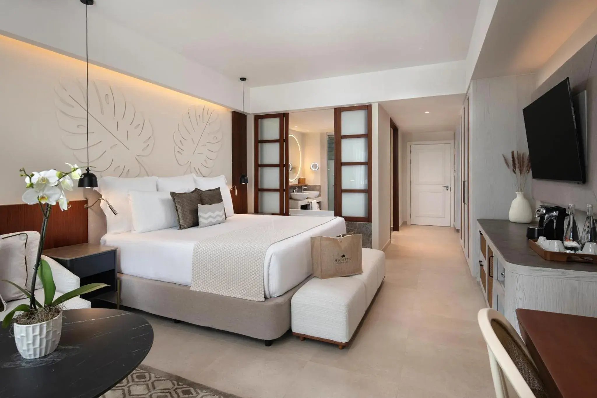 Preferred Club JR Suite Partial Ocean View King Bed in Secrets Playa Esmeralda Resort & Spa - All Inclusive Preferred Club JR Suite Partial Ocean View King Bed in Secrets Playa Esmeralda Resort & Spa - All Inclusive