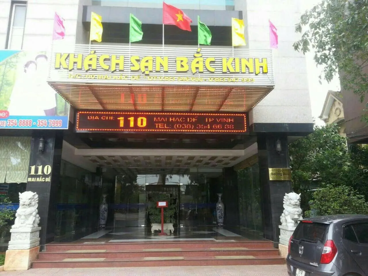 Facade/entrance in Beijing Hotel Vinh - by BAY LUXURY