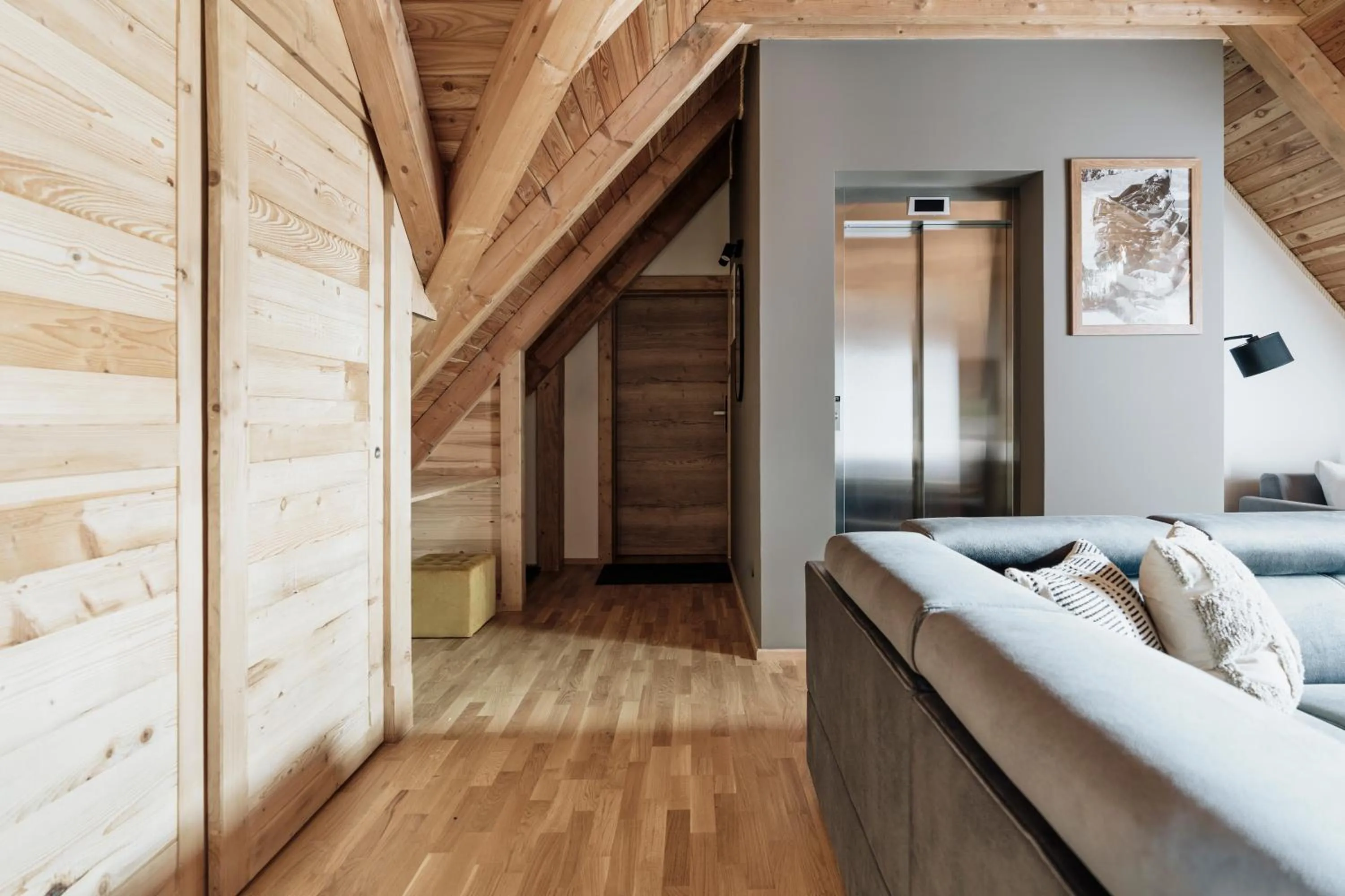 Living room, Bed in Apres Ski Bachleda - LoftAffair Collection