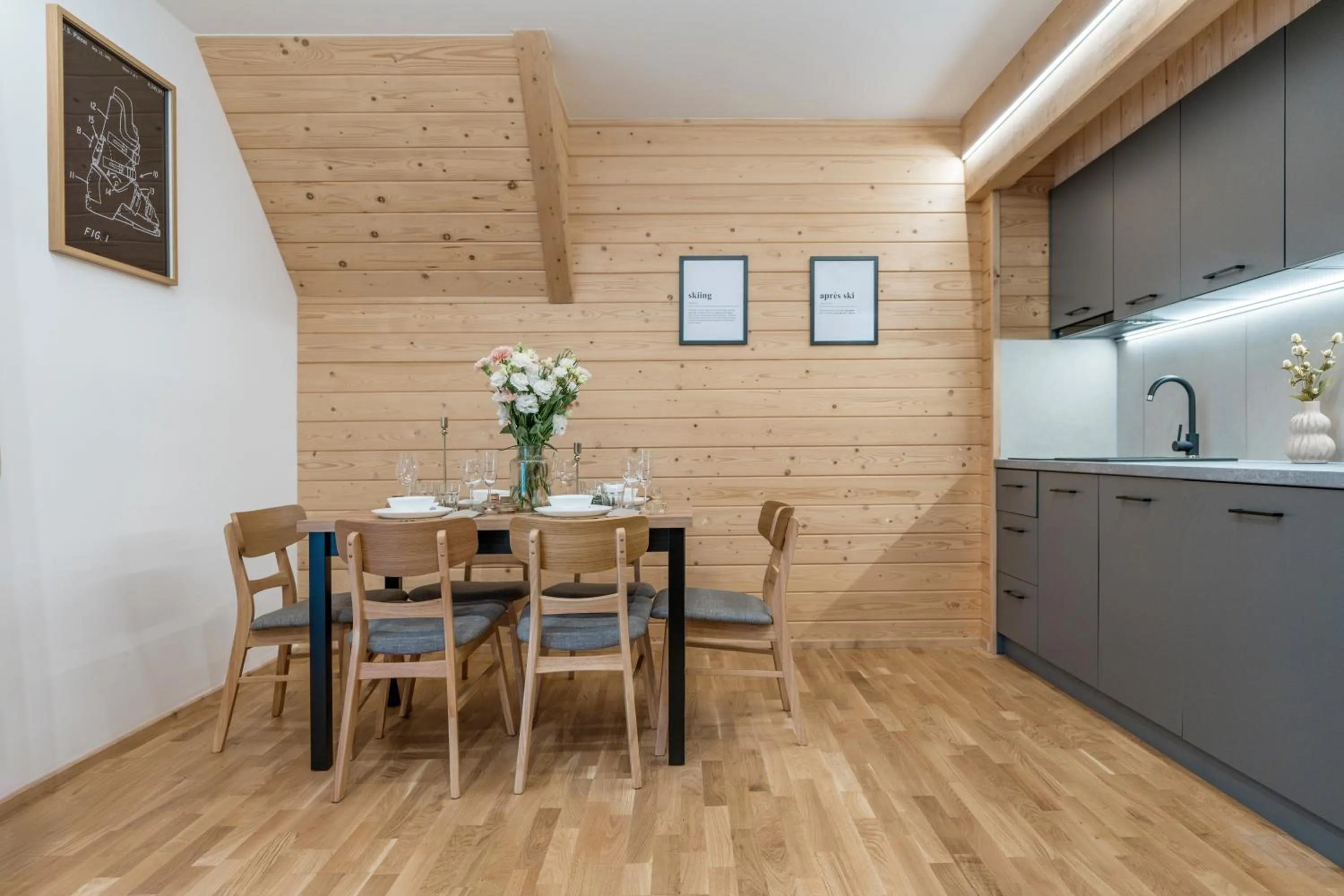 Kitchen or kitchenette in Apres Ski Bachleda - LoftAffair Collection