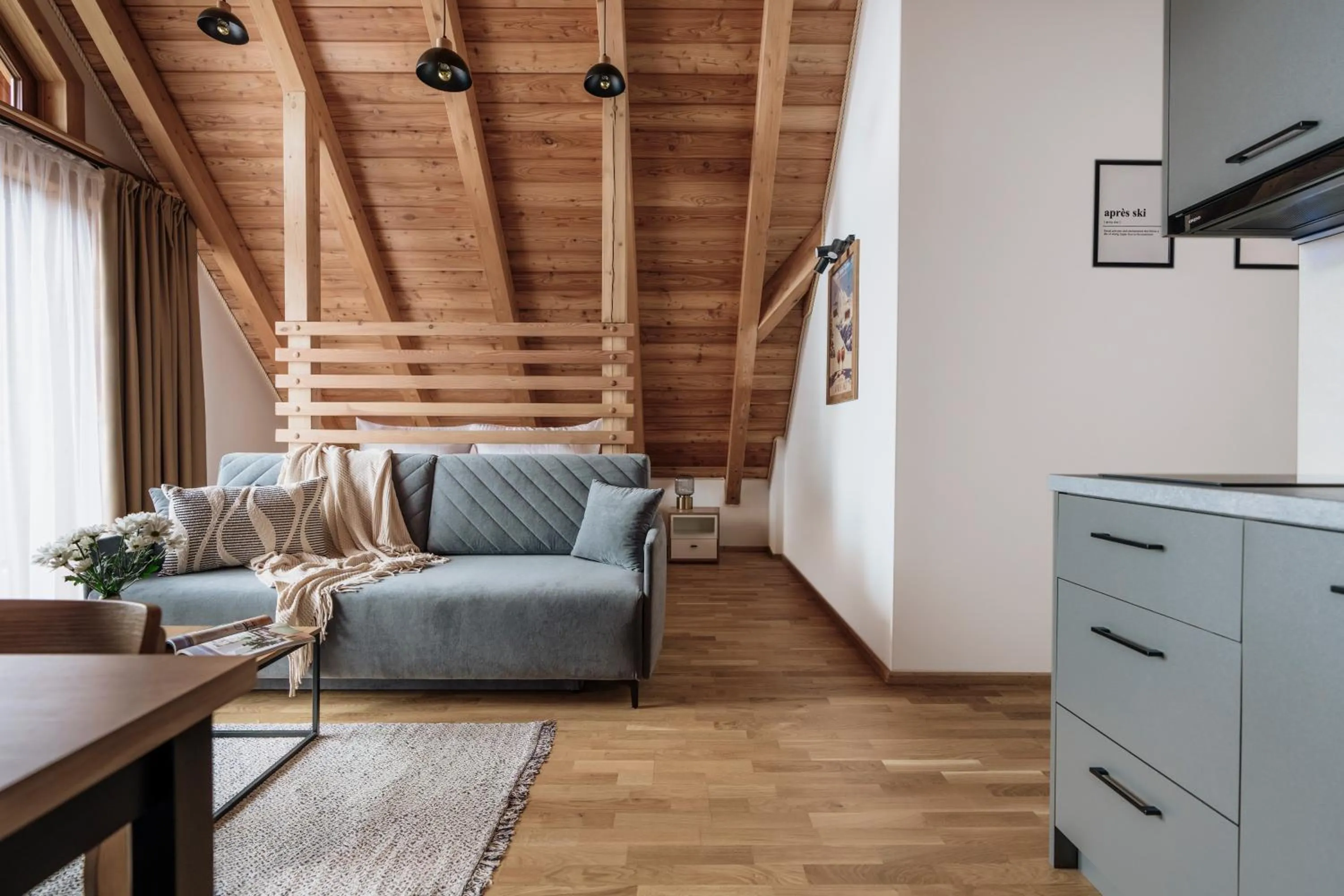 Living room in Apres Ski Bachleda - LoftAffair Collection