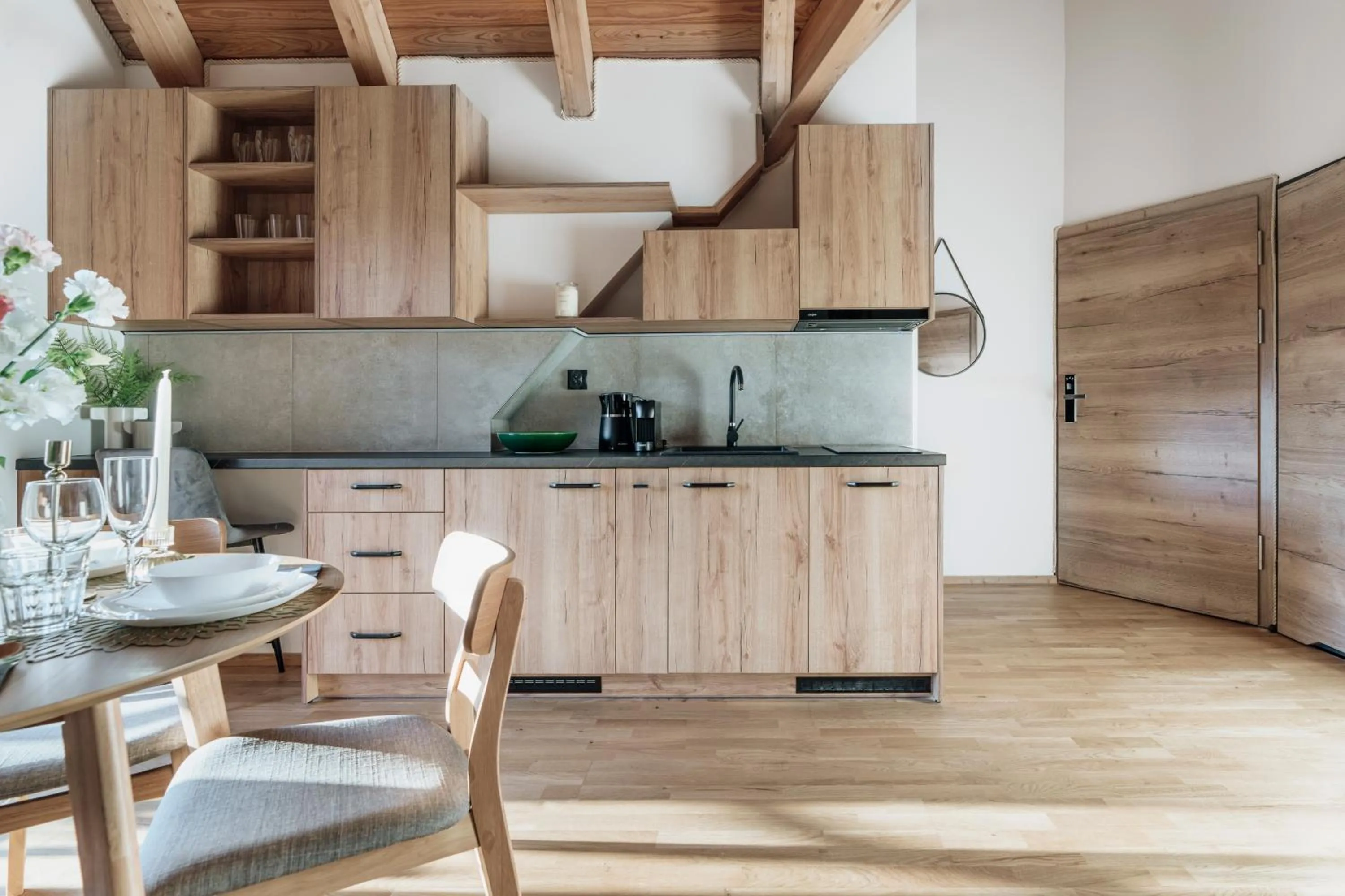 Kitchen or kitchenette in Apres Ski Bachleda - LoftAffair Collection