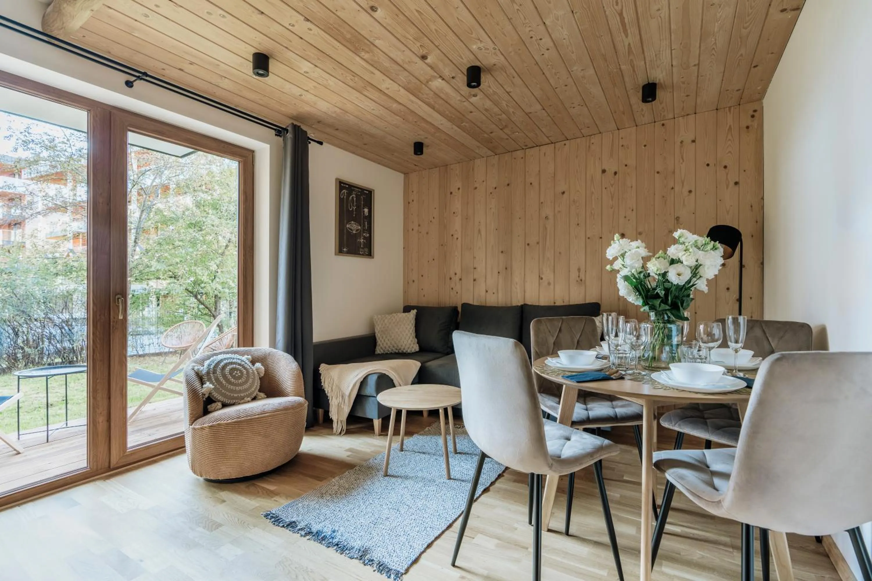 Living room in Apres Ski Bachleda - LoftAffair Collection