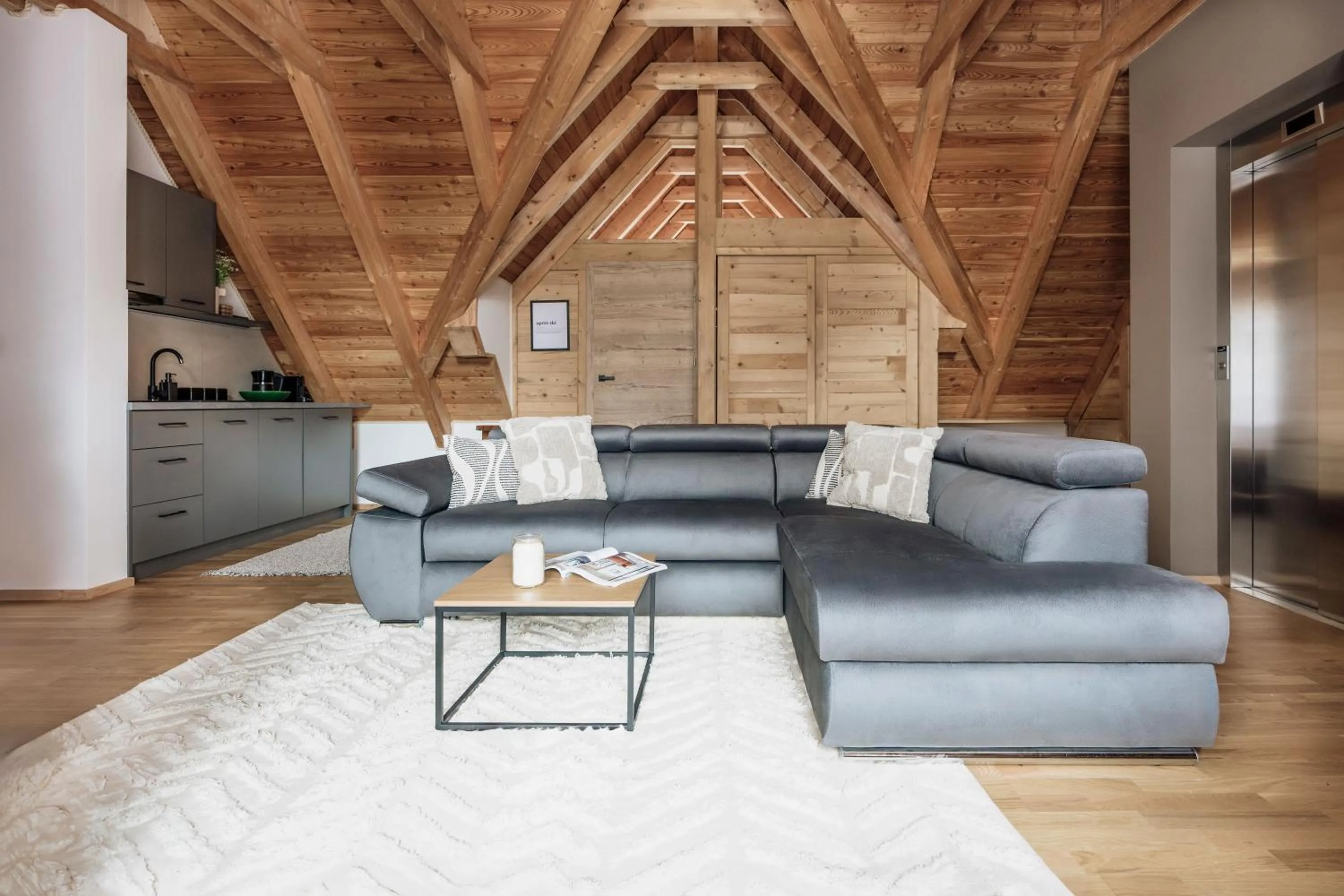 Kitchen or kitchenette in Apres Ski Bachleda - LoftAffair Collection