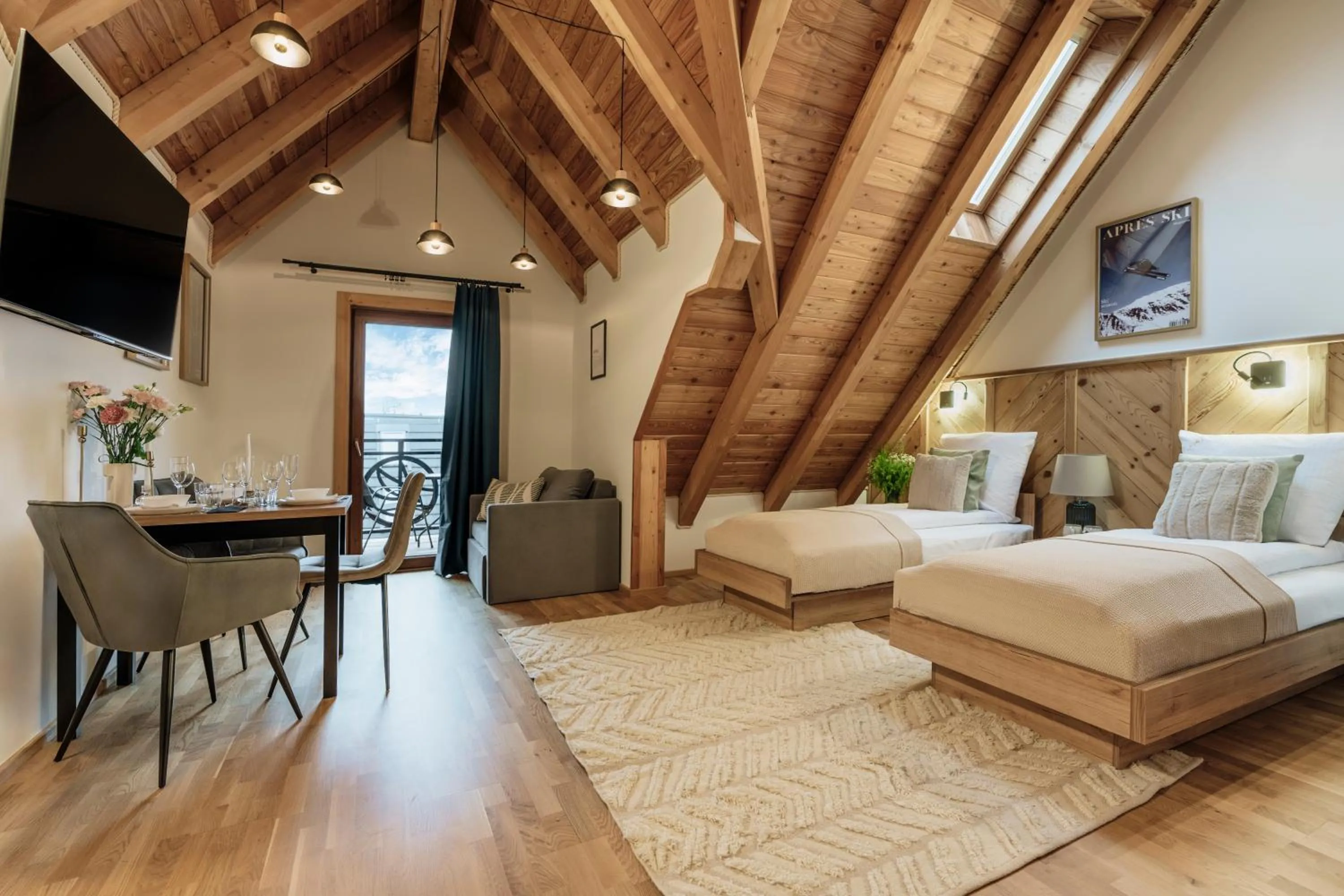 Bed in Apres Ski Bachleda - LoftAffair Collection