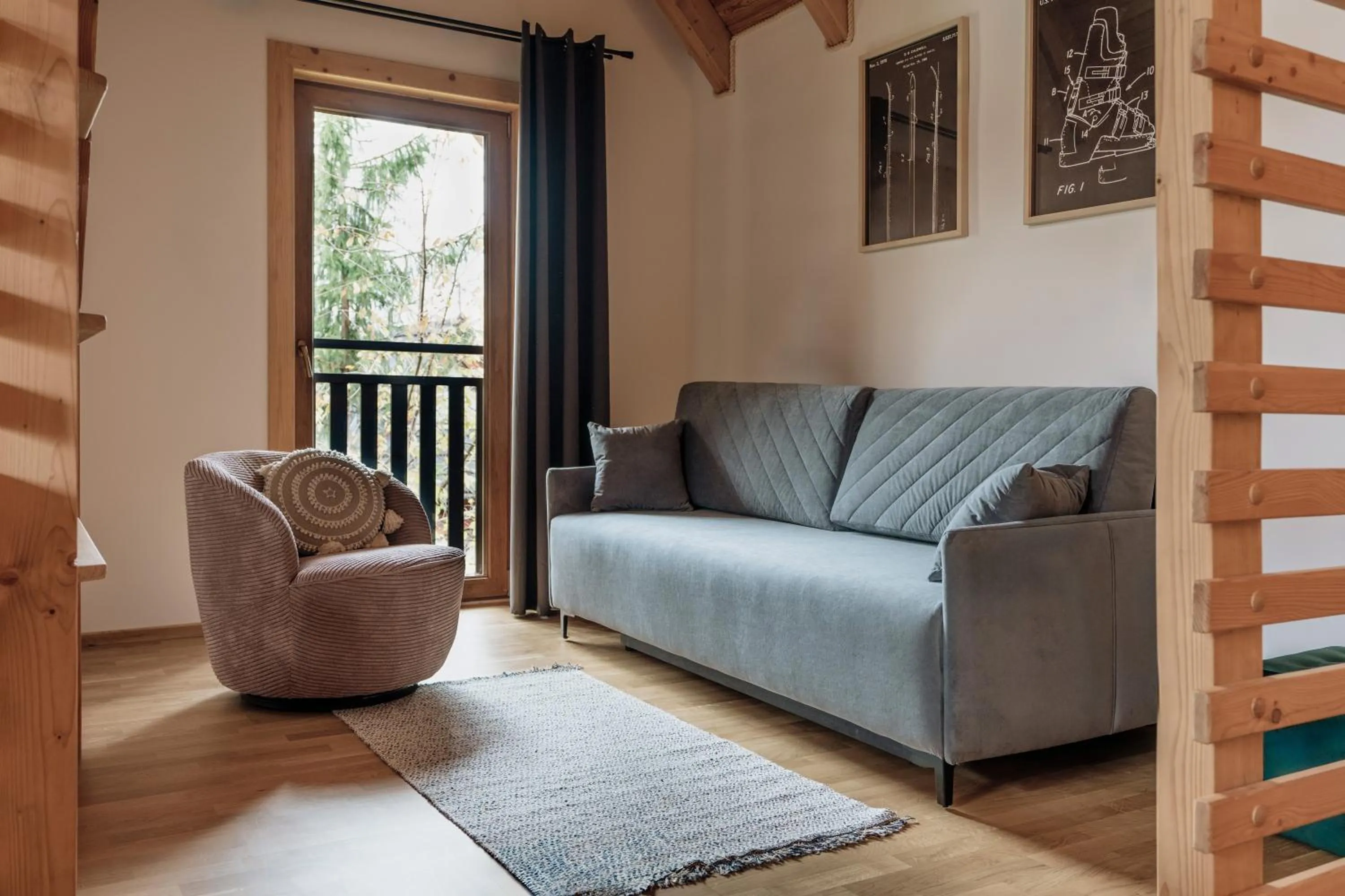 Living room in Apres Ski Bachleda - LoftAffair Collection