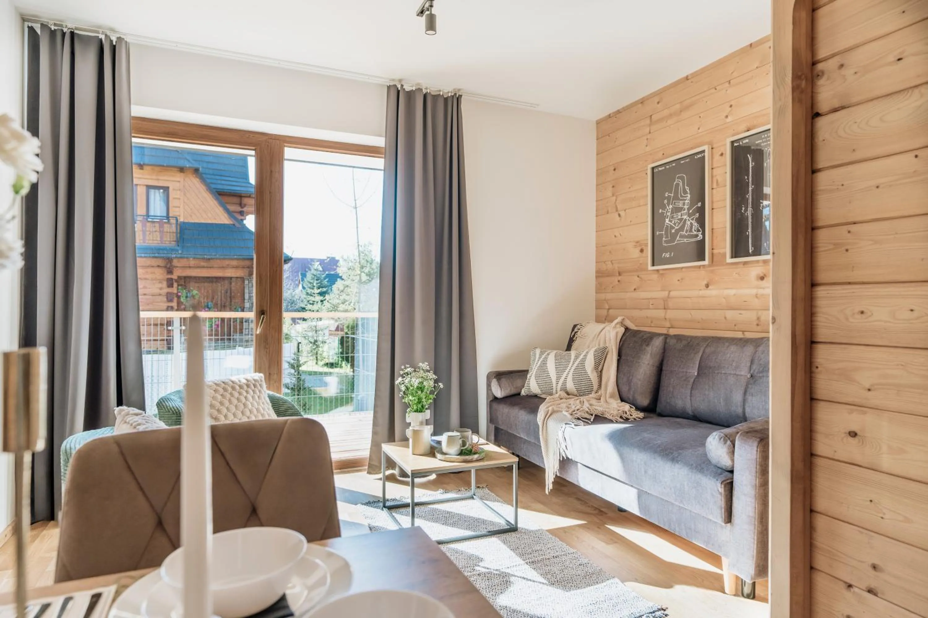 Living room in Apres Ski Bachleda - LoftAffair Collection