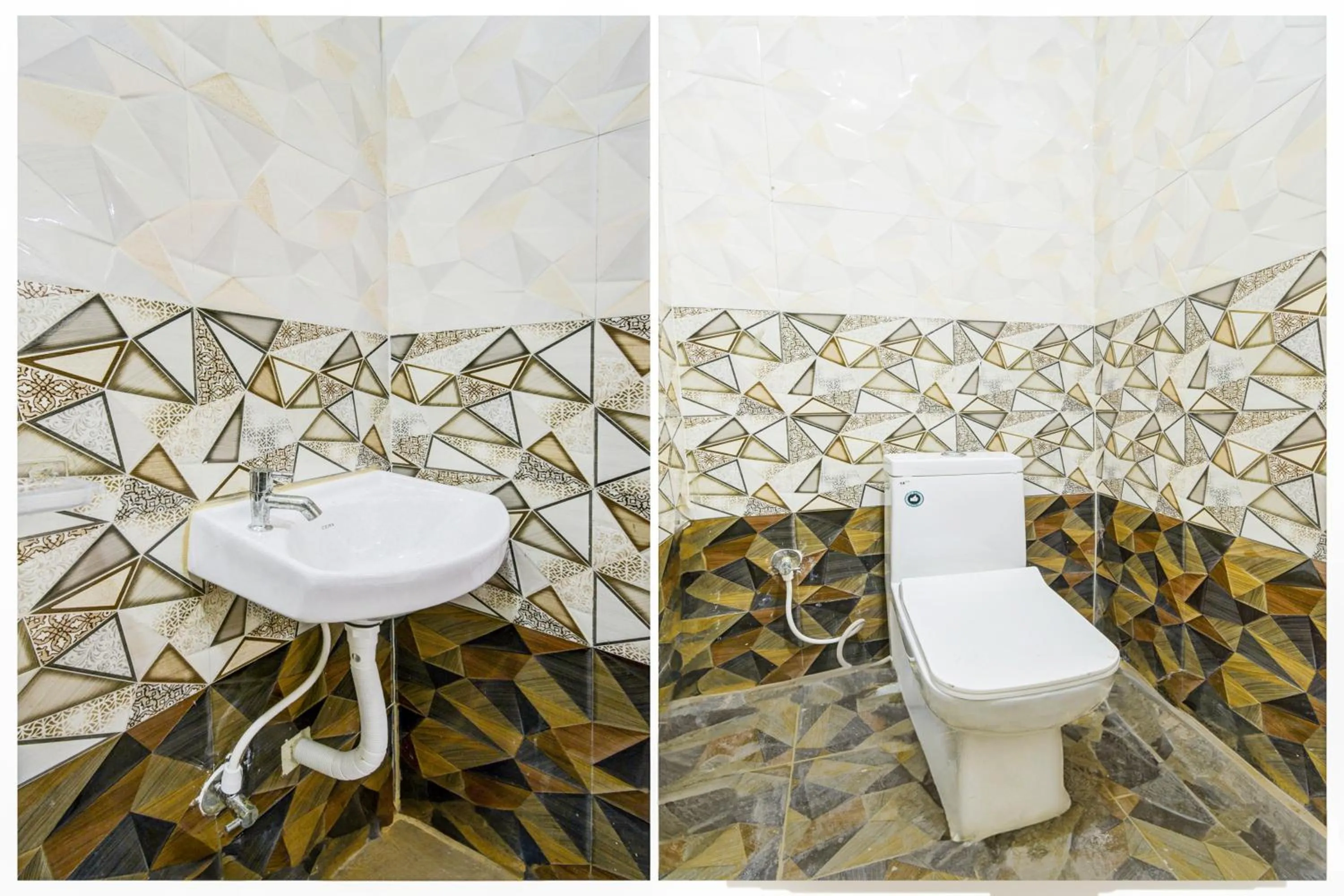 Bathroom in Hotel O Royal Stay Luxury Rooms