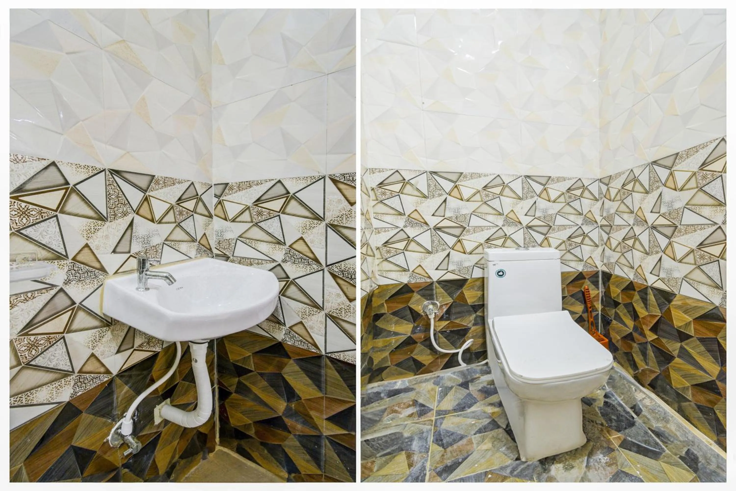 Bathroom in Hotel O by OYO Royal Stay Luxury Rooms