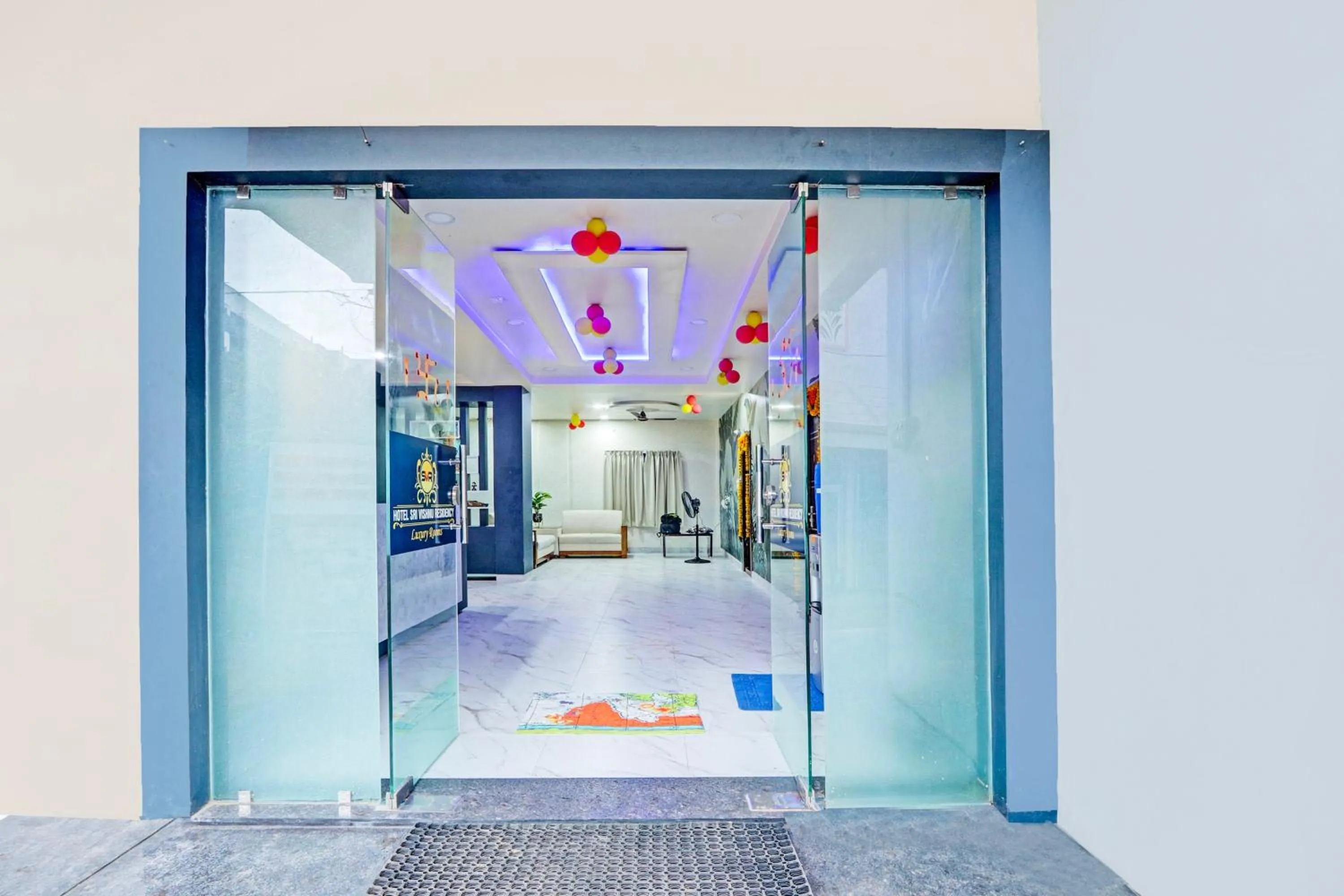 Facade/entrance in Super Hotel O SRI VISHNU RESIDENCY