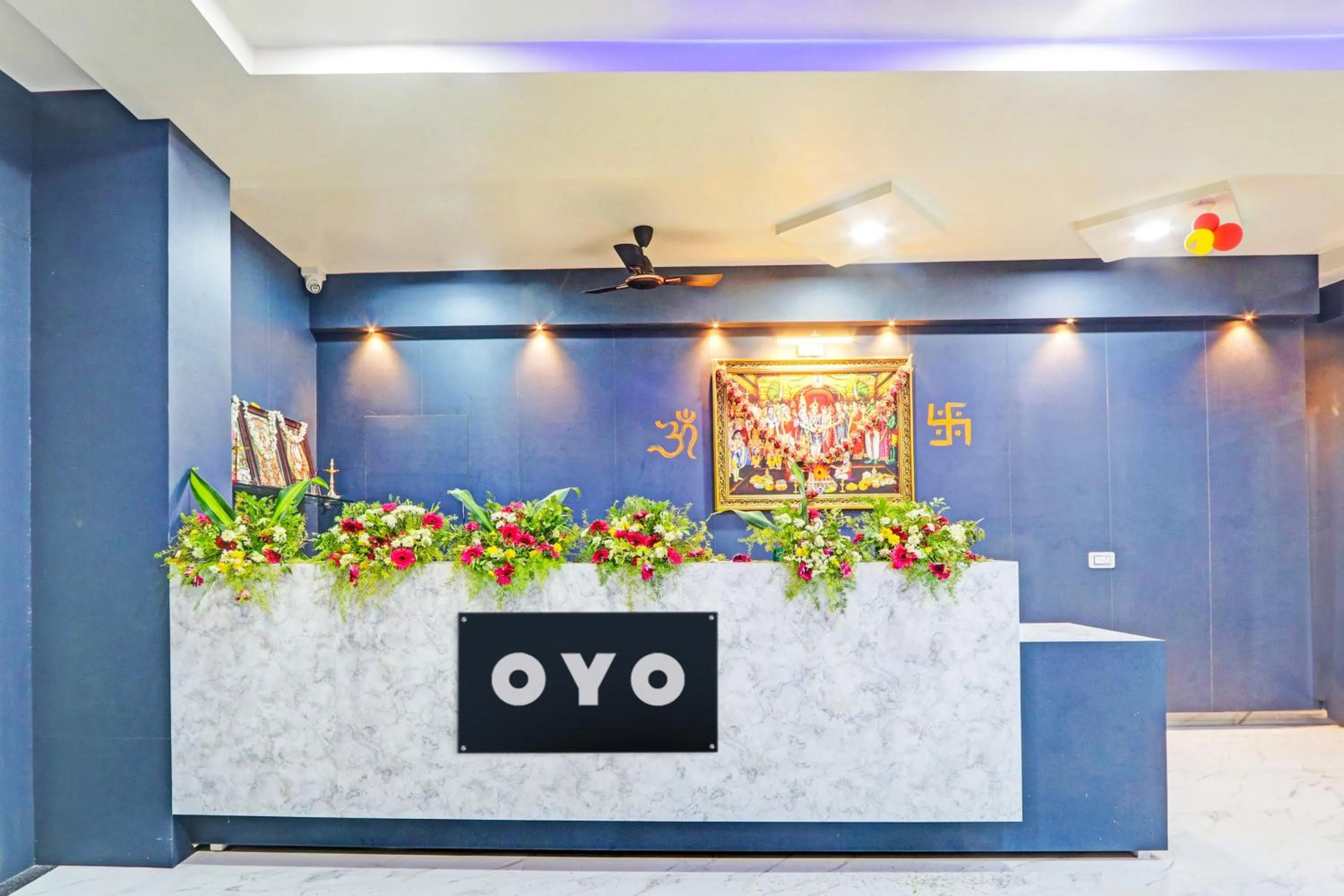 Lobby or reception in Super Hotel O SRI VISHNU RESIDENCY