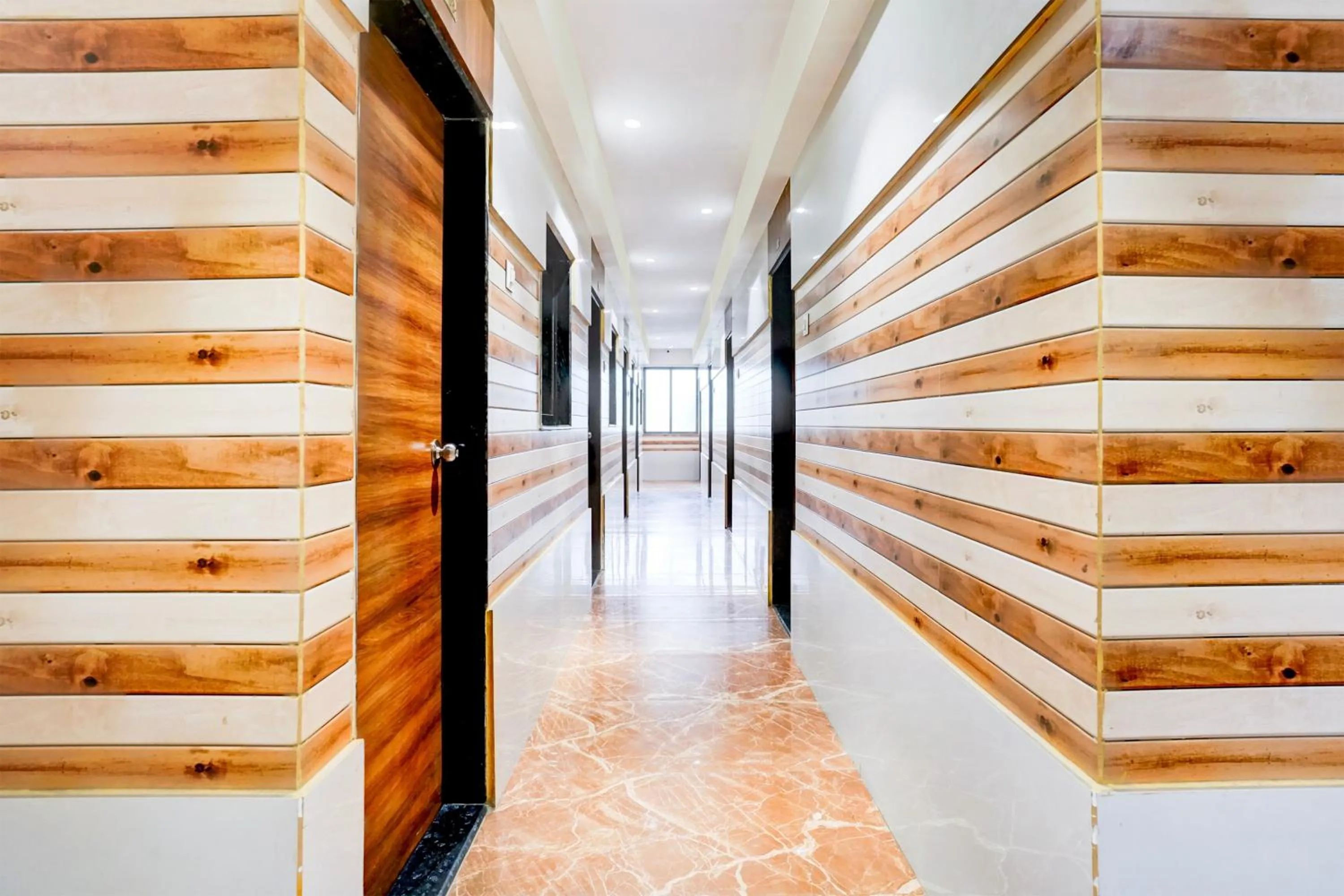 Lobby or reception in Hotel O Shiv Sai Residency Lodging & Boarding