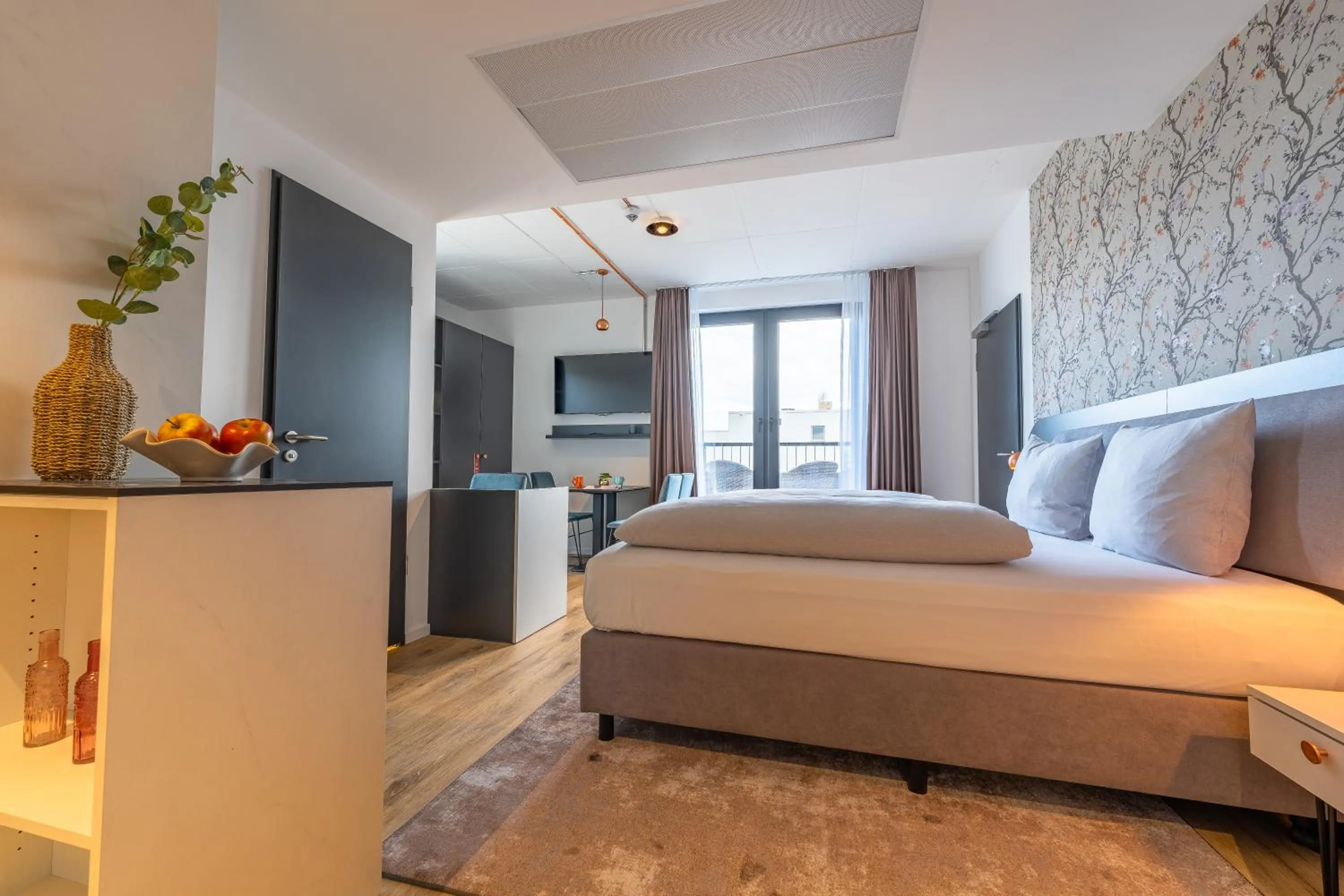 Bed in MASEVEN Frankfurt Messe