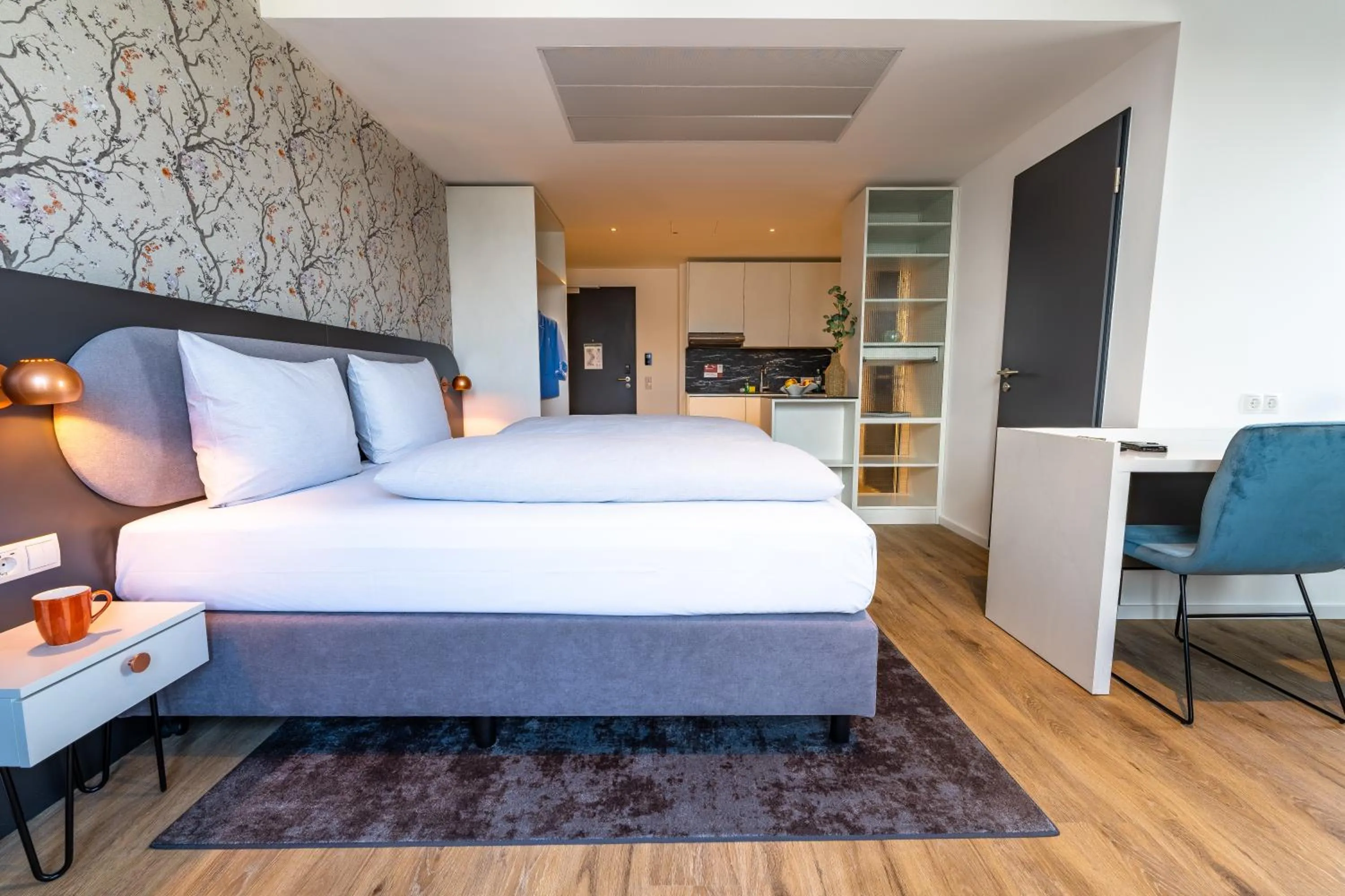 Bed in MASEVEN Frankfurt Messe